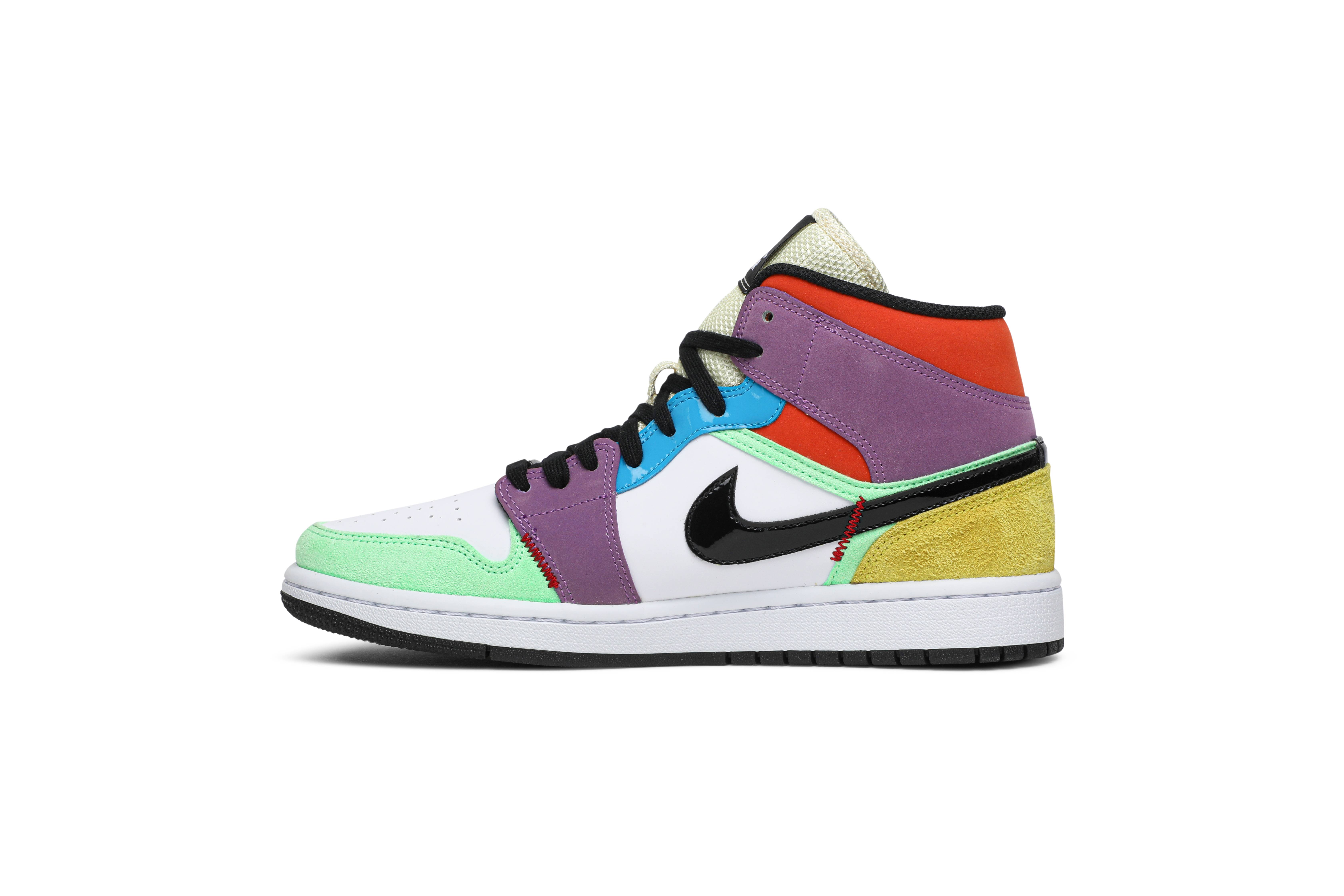 (Women) Air Jordan 1 Mid SE Lightbulb CW1140-100 Nicesnk