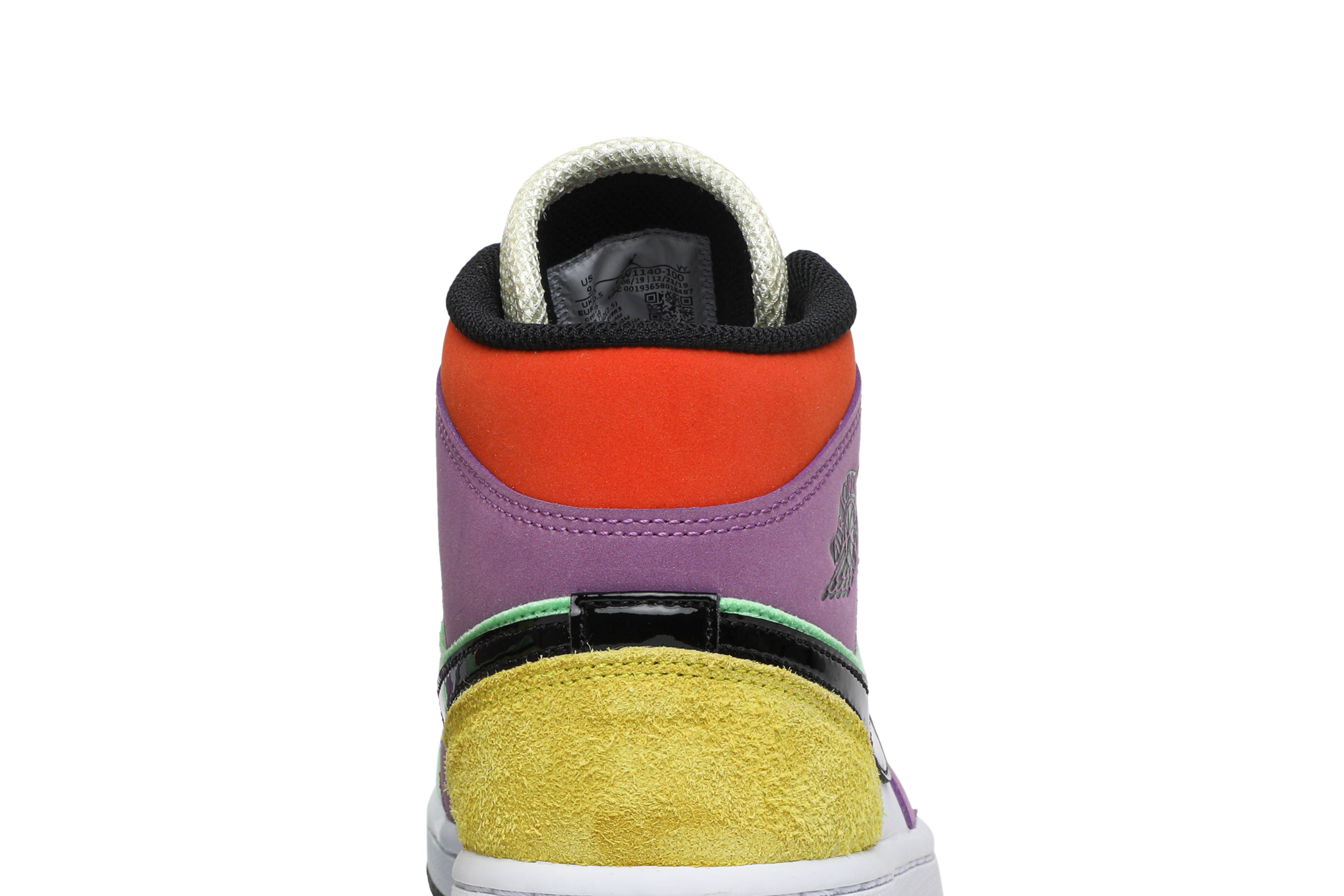 (Women) Air Jordan 1 Mid SE Lightbulb CW1140-100 Nicesnk