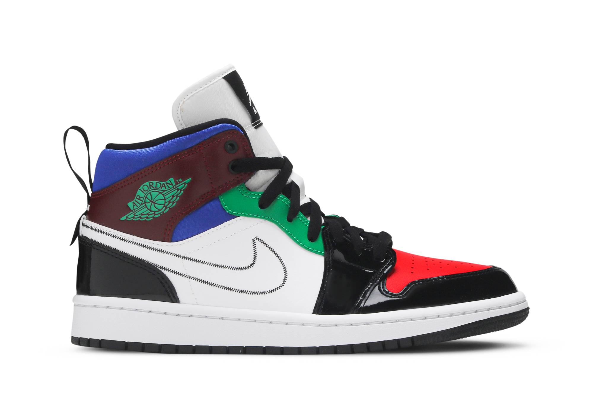 (Women) Air Jordan 1 Mid SE ‘Multi-Color’ DB5454-001