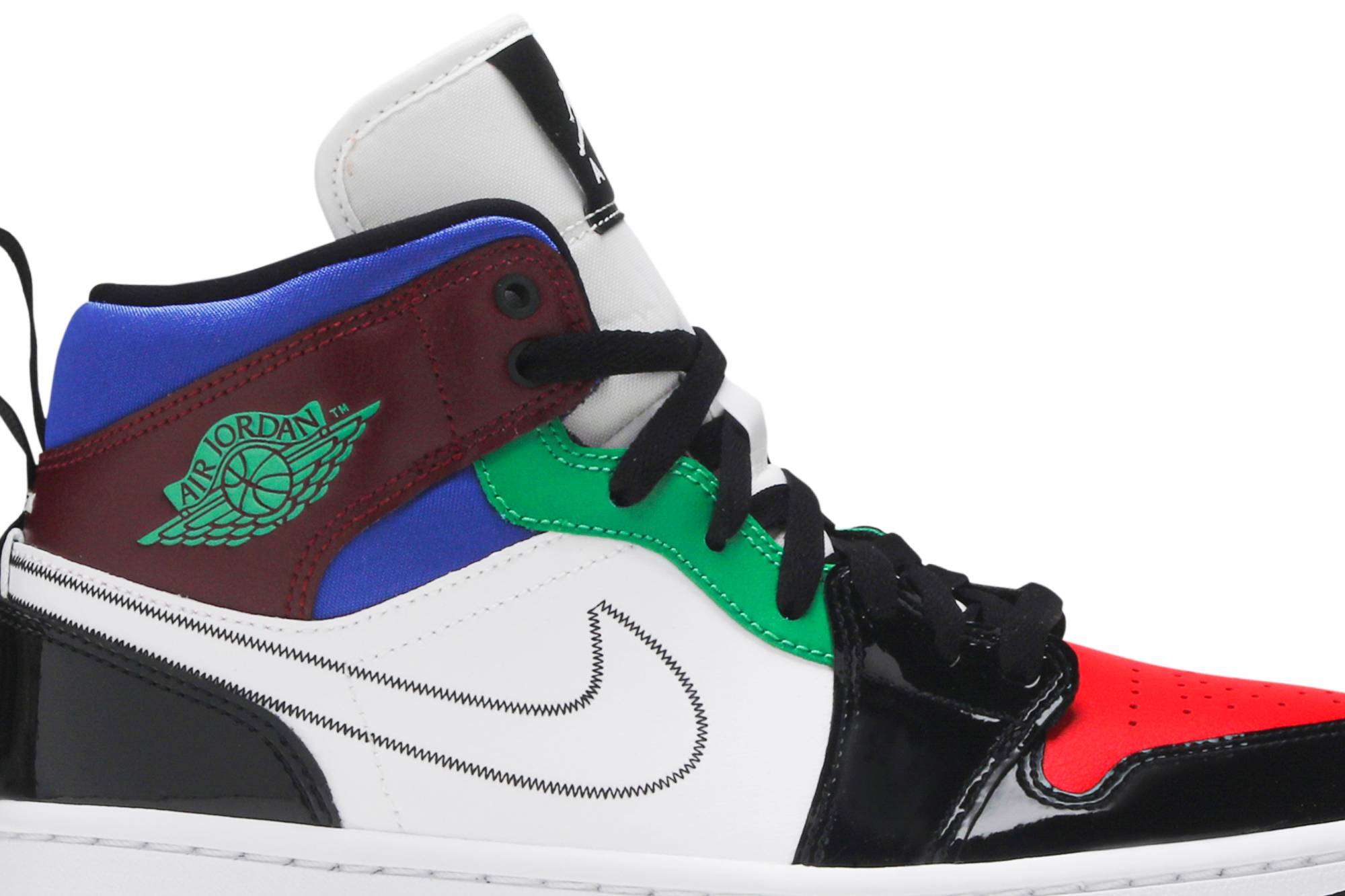 (Women) Air Jordan 1 Mid SE ‘Multi-Color’ DB5454-001