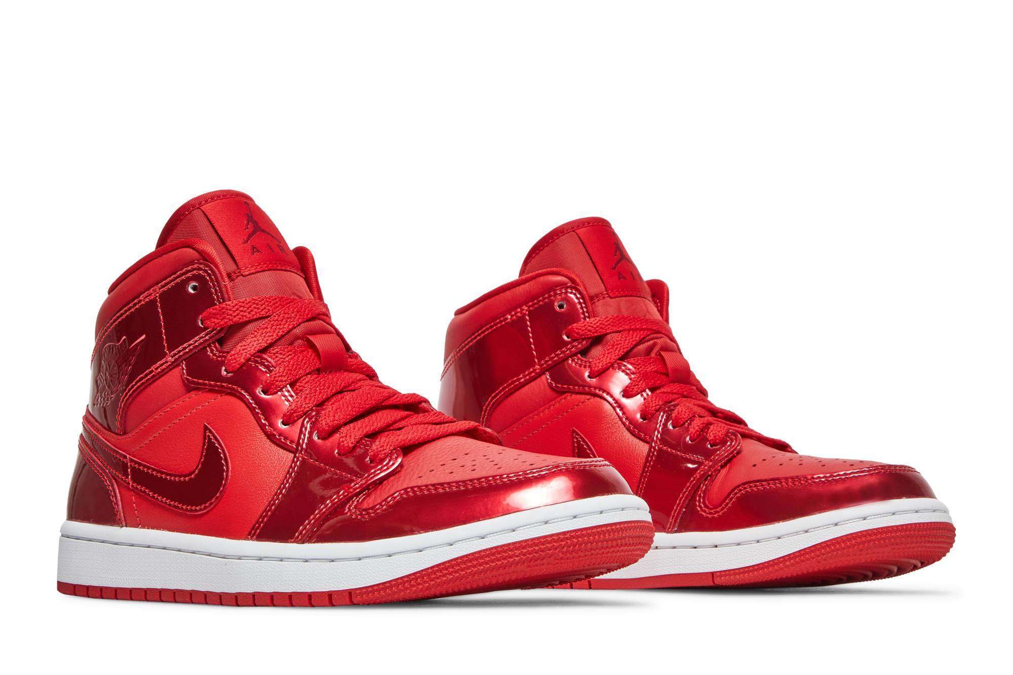 (Women) Air Jordan 1 Mid SE Red Pomegranate DH5894-600 Nicesnk