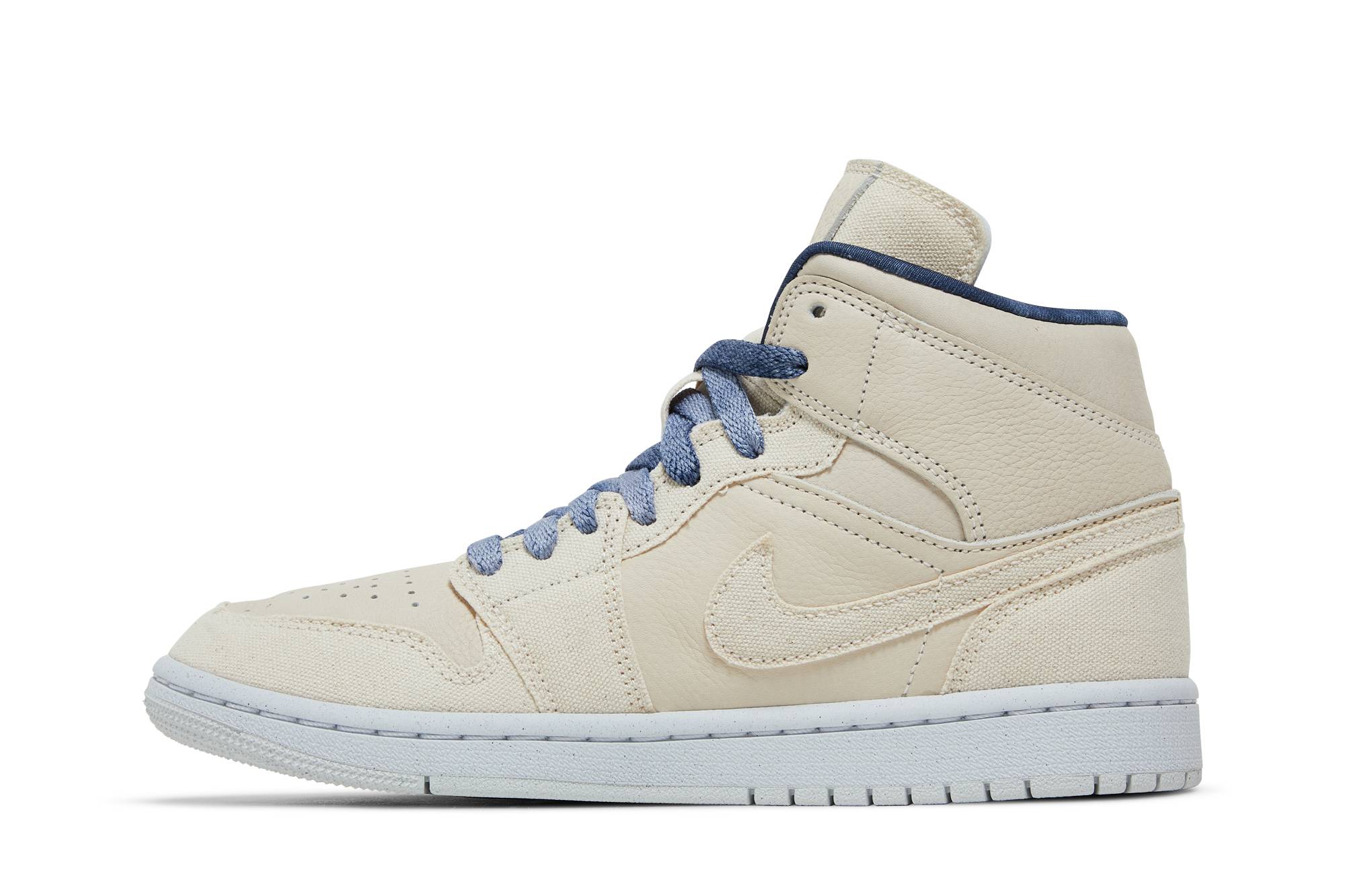 (Women) Air Jordan 1 Mid SE White Midnight Navy DM9126-104 Nicesnk