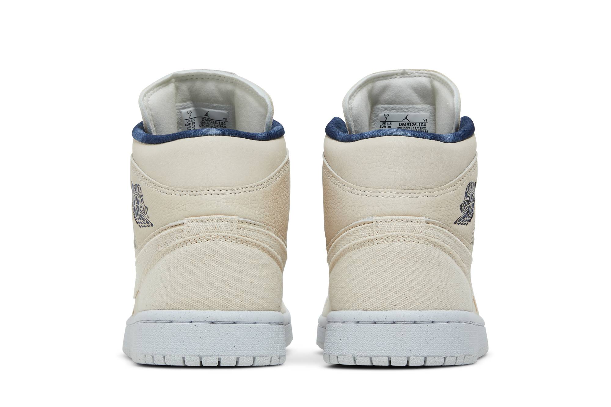 (Women) Air Jordan 1 Mid SE White Midnight Navy DM9126-104 Nicesnk