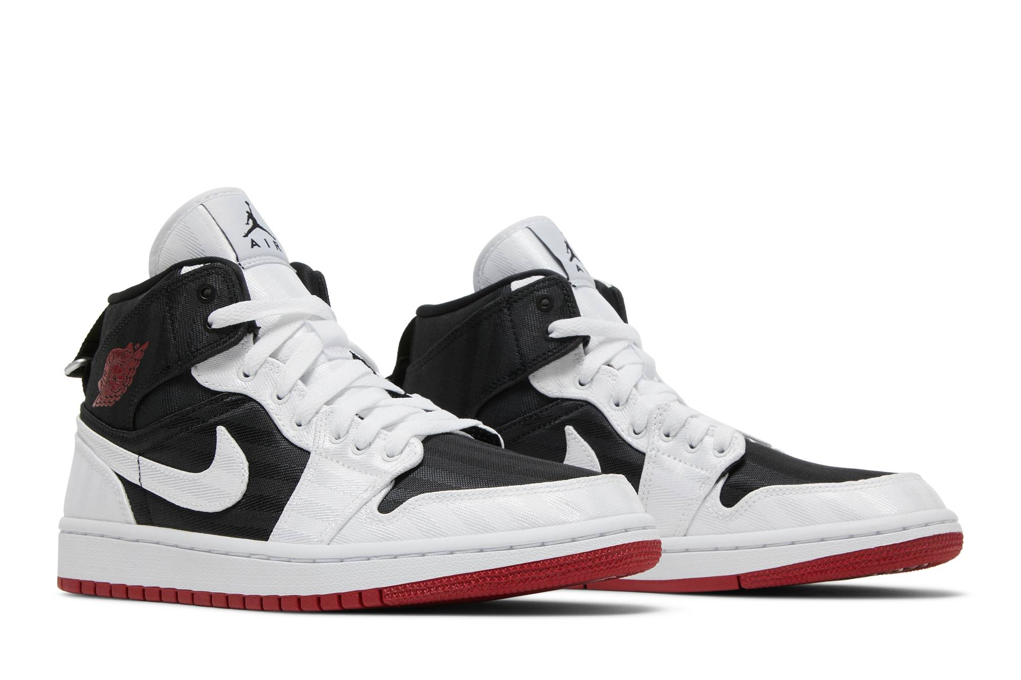 (Women) Air Jordan 1 Mid SE Utility ‘White Black Gym Red’ DD9338-016