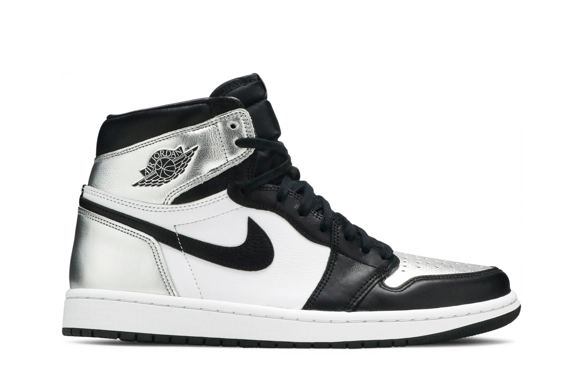 (Women) Air Jordan 1 Retro High OG ‘Silver Toe’ CD0461-001