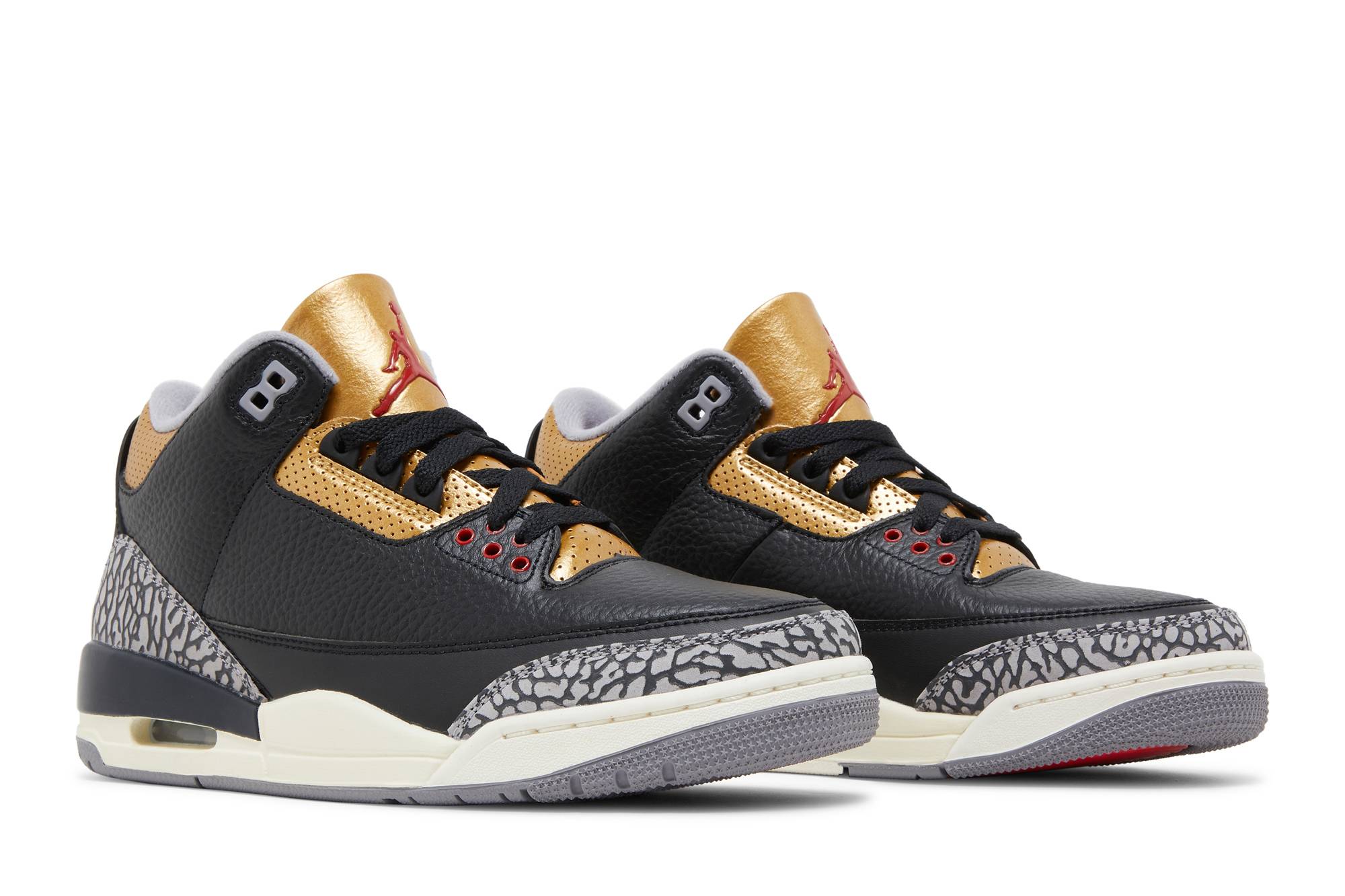 (Women) Air Jordan 3 ‘Black Gold’ CK9246-067