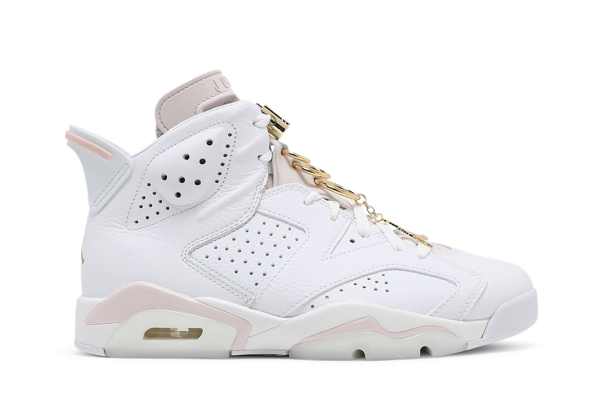 (Women) Air Jordan 6 Retro ‘Gold Hoops’ DH9696-100