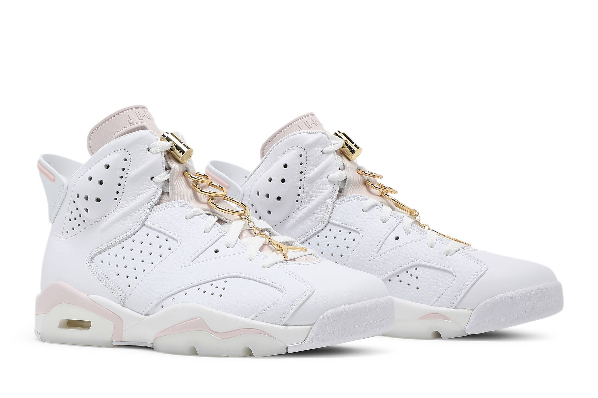 (Women) Air Jordan 6 Retro ‘Gold Hoops’ DH9696-100