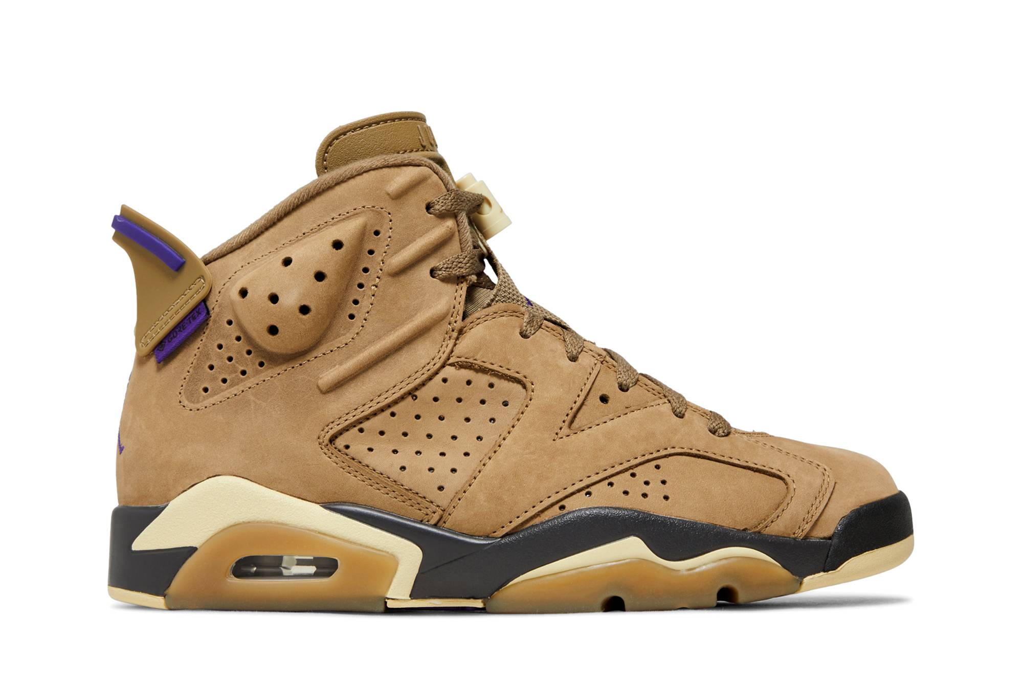 (Women) Air Jordan 6 Retro Gore-Tex Brown Kelp FD1643-300 Nicesnk
