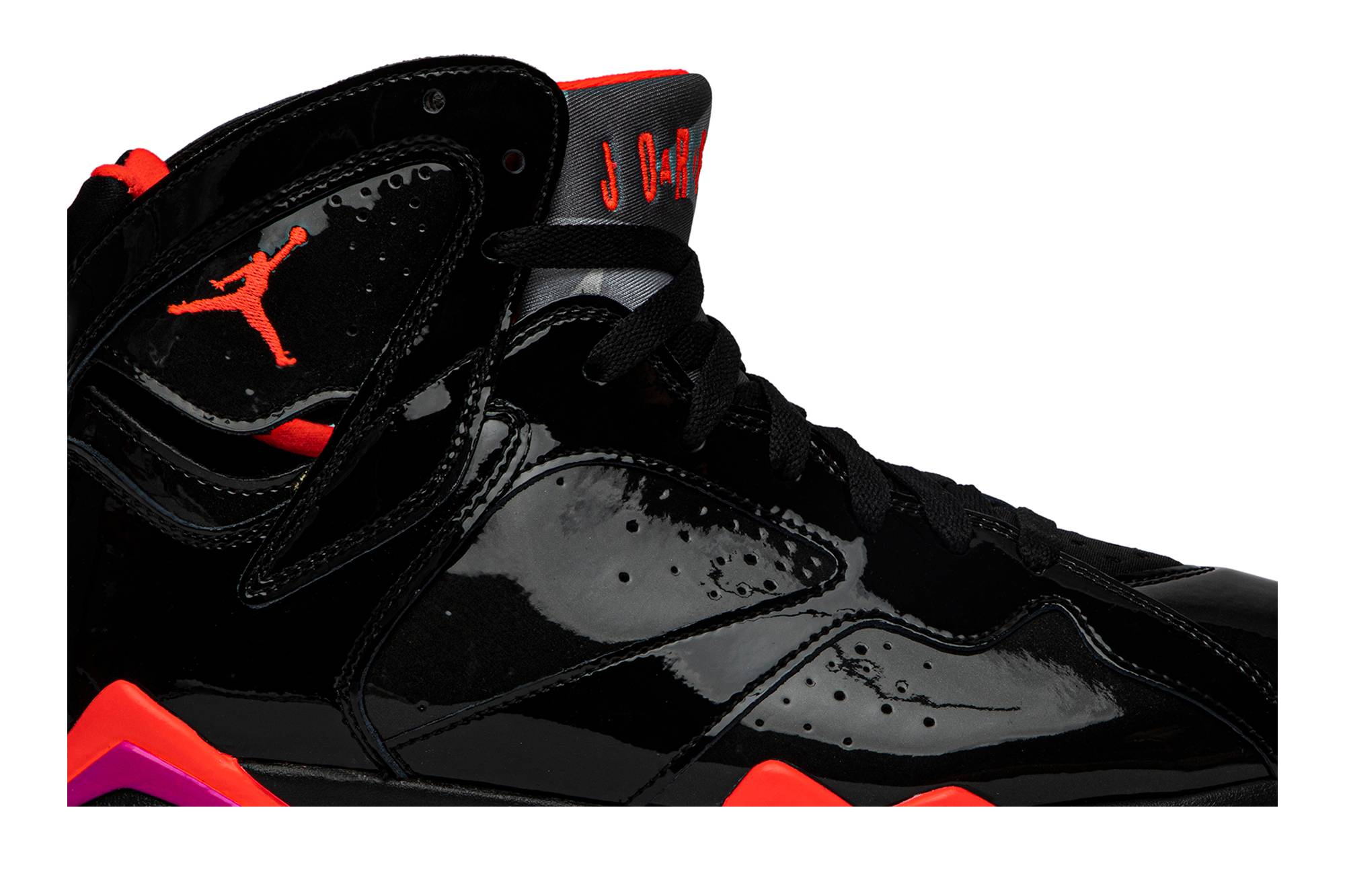 (Women) Air Jordan 7 Retro ‘Black Gloss’ 313358-006