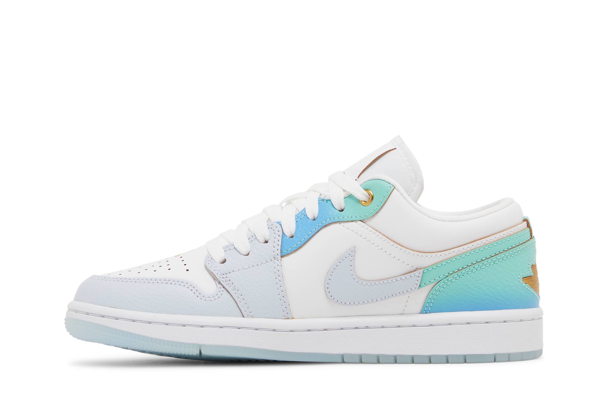 (Women) Nike Air Air Jordan 1 Low SE Emerald Rise FN8899-131 Nicesnk