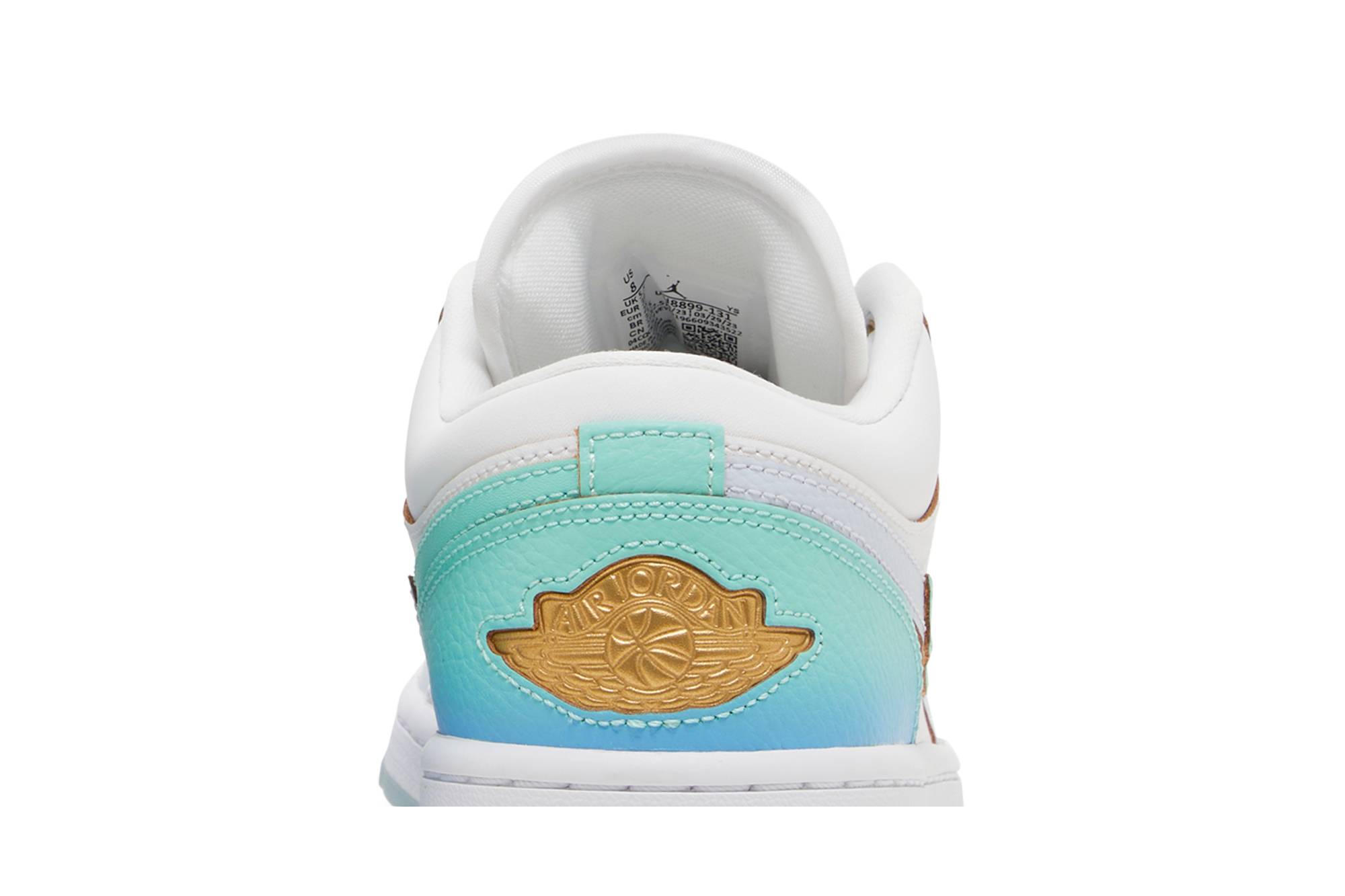 (Women) Nike Air Air Jordan 1 Low SE Emerald Rise FN8899-131 Nicesnk