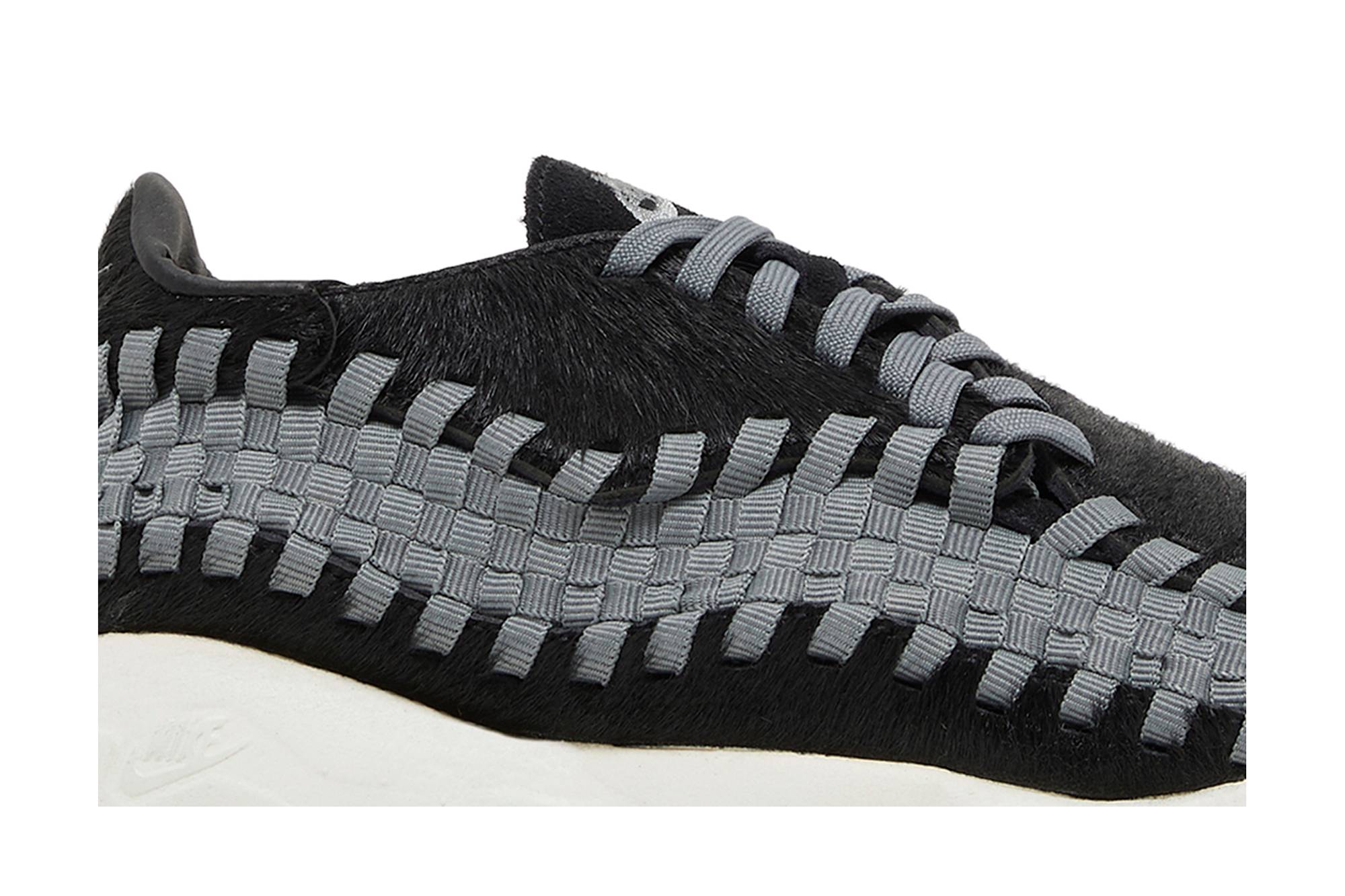 (Women) Nike Air Footscape Woven Black Smoke Grey FB1959-001 Nicesnk