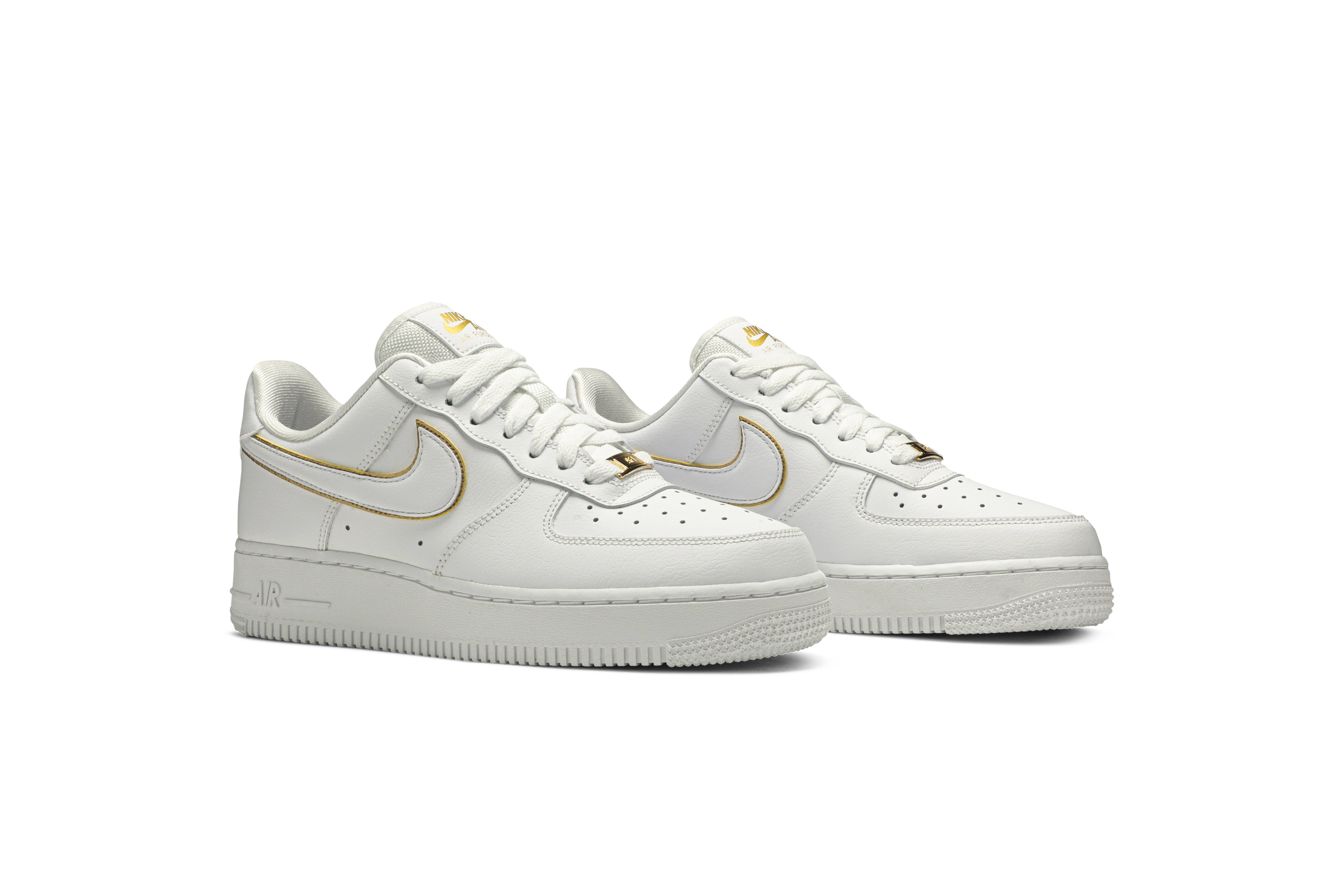 (Women) Nike Air Force 1 07 ESS Metallic Gold AO2132-102 Nicesnk