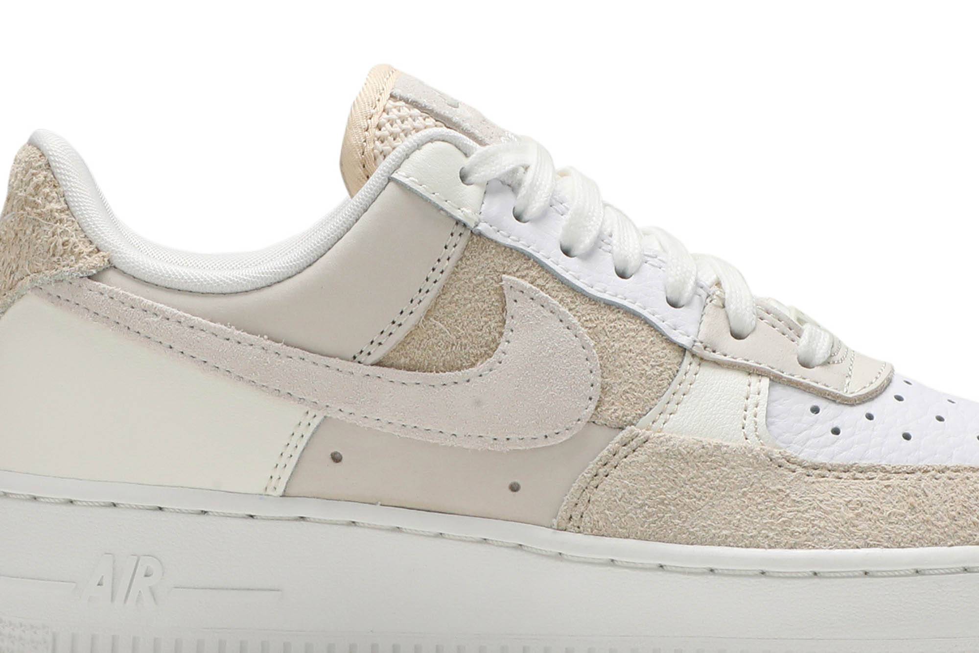 (Women) Nike Air Force 1 07 Coconut Milk Patchwork DD6618-100 Nicesnk