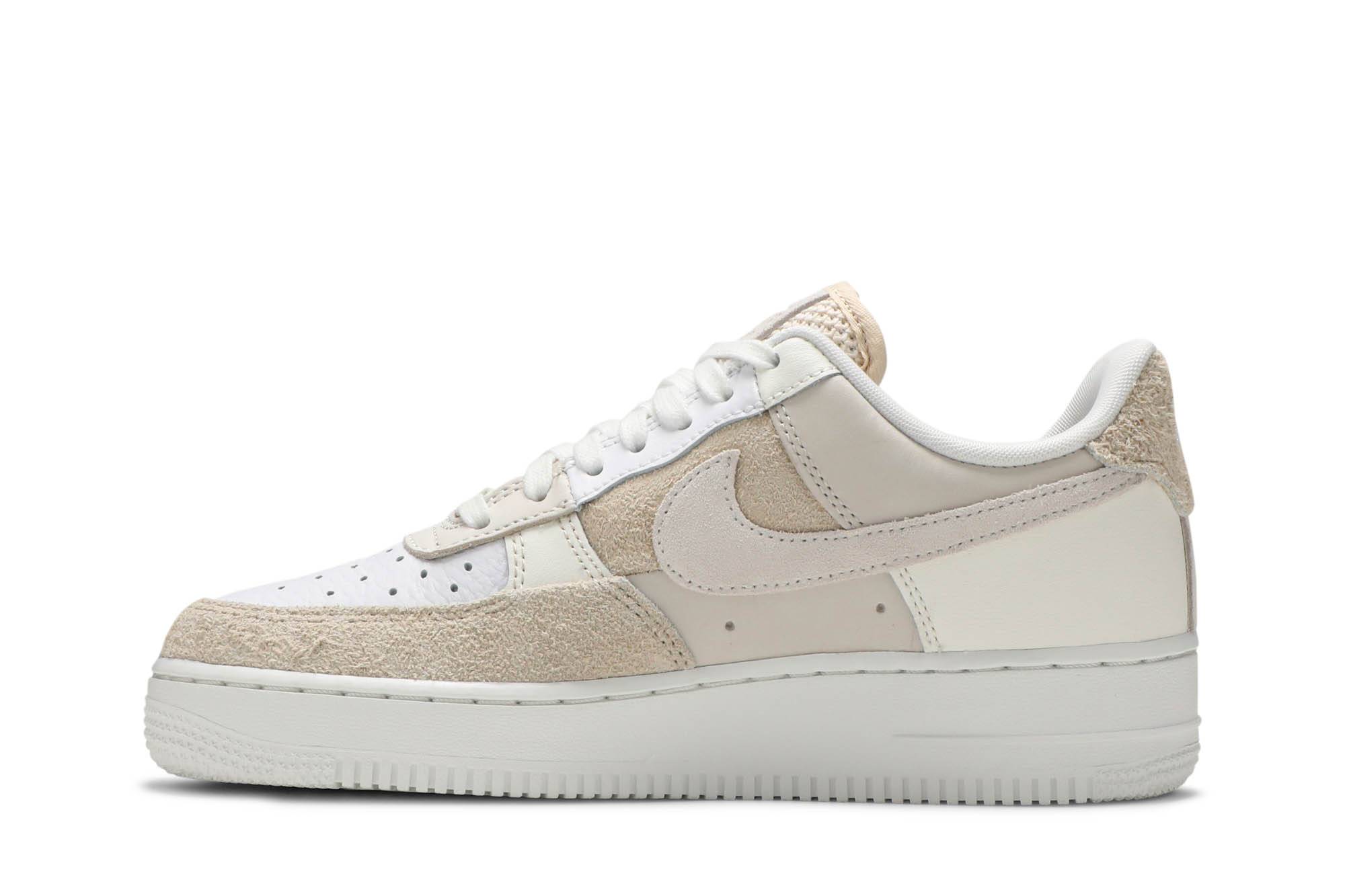 (Women) Nike Air Force 1 07 Coconut Milk Patchwork DD6618-100 Nicesnk