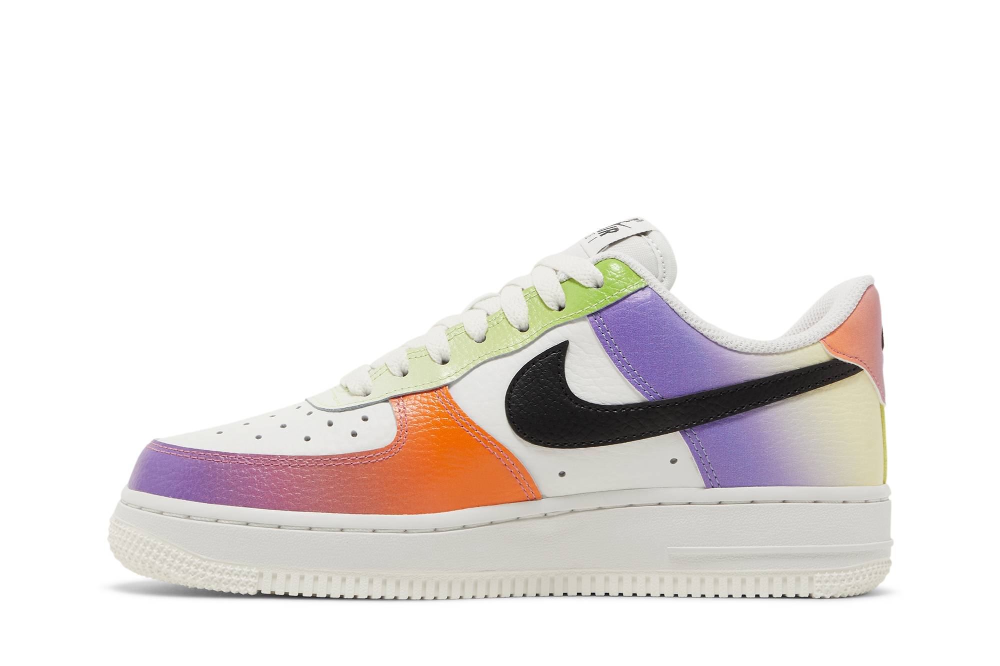 (Women) Nike Air Force 1 07 Multi-Color Gradient FD0801-100 Nicesnk