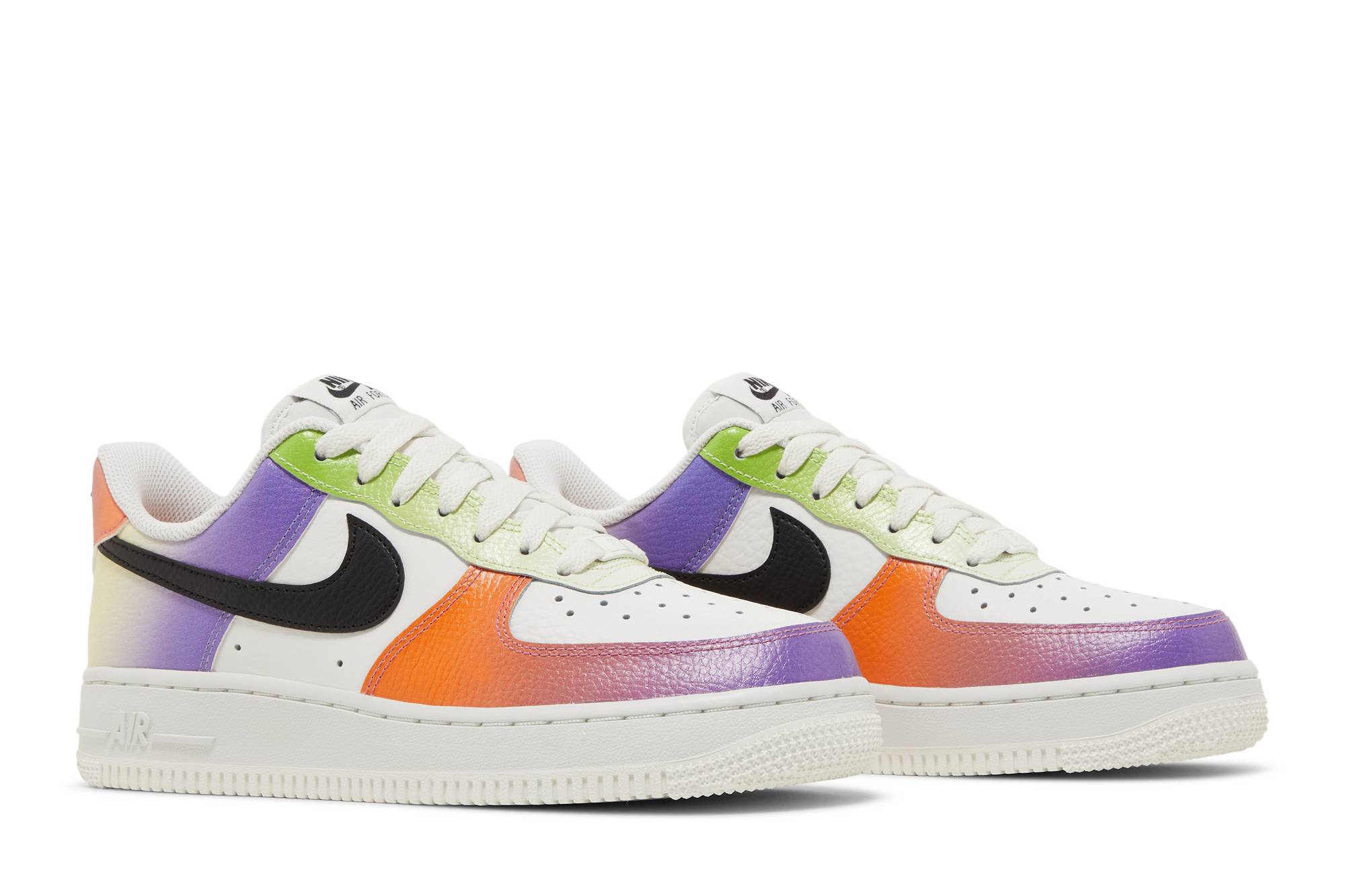 (Women) Nike Air Force 1 07 Multi-Color Gradient FD0801-100 Nicesnk