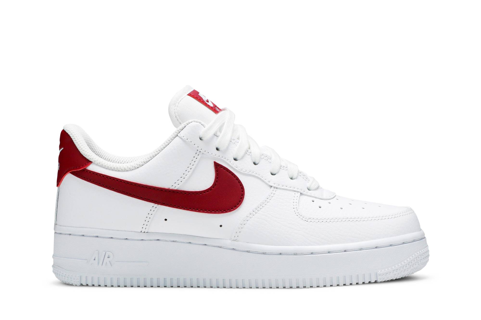 (Women) Nike Air Force 1 07 White Noble Red 315115-154 Nicesnk