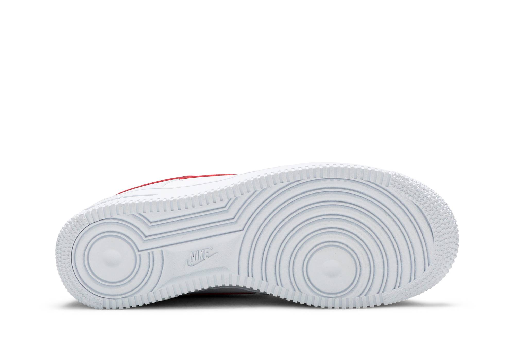 (Women) Nike Air Force 1 07 White Noble Red 315115-154 Nicesnk