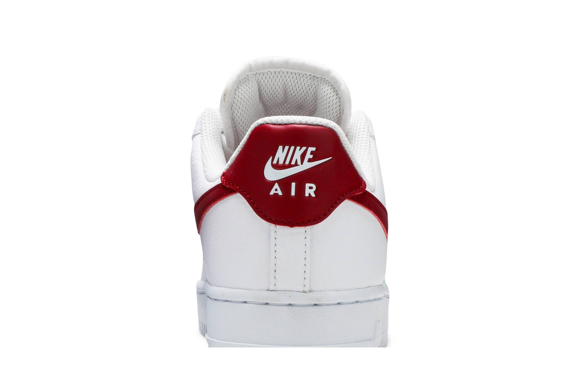 (Women) Nike Air Force 1 07 White Noble Red 315115-154 Nicesnk