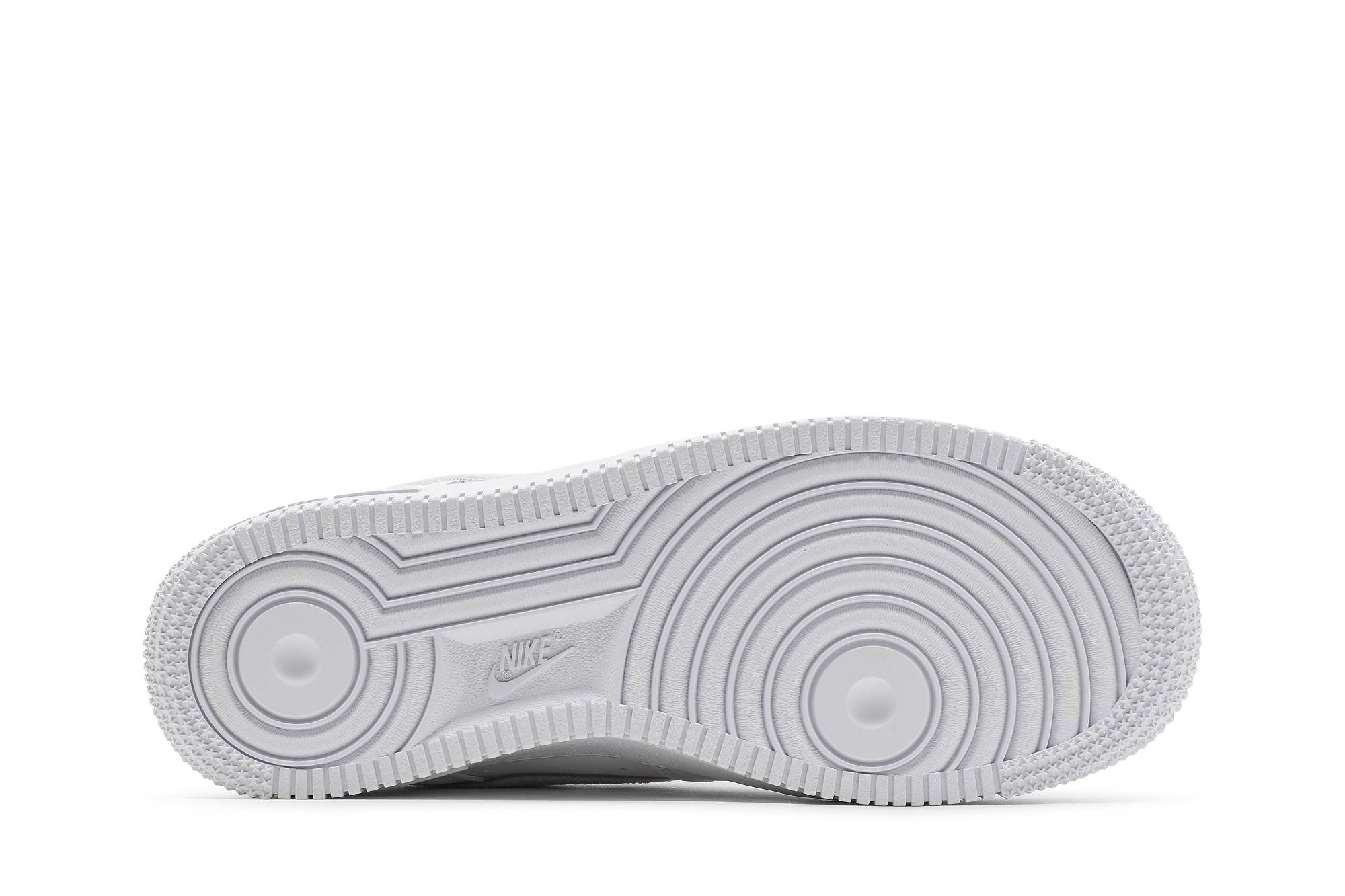 (Women) Nike Air Force 1 07 Essential Chenille Swoosh – White Lilac DN5056-100 Nicesnk