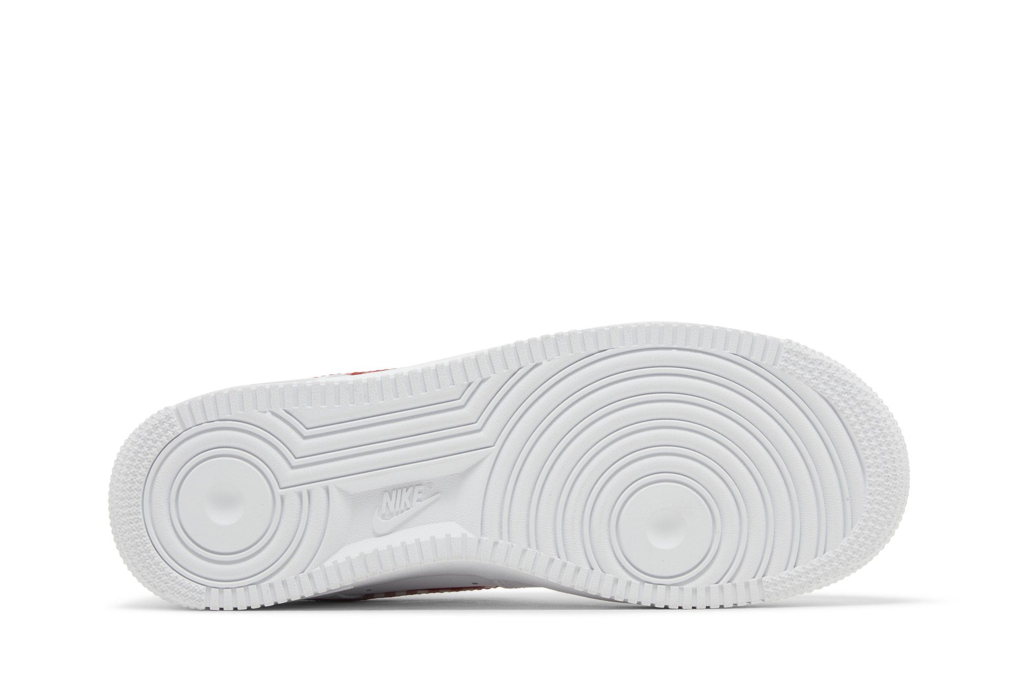 (Women) Nike Air Force 1 07 Essential Mystic Red Gingham DZ2784-101 Nicesnk