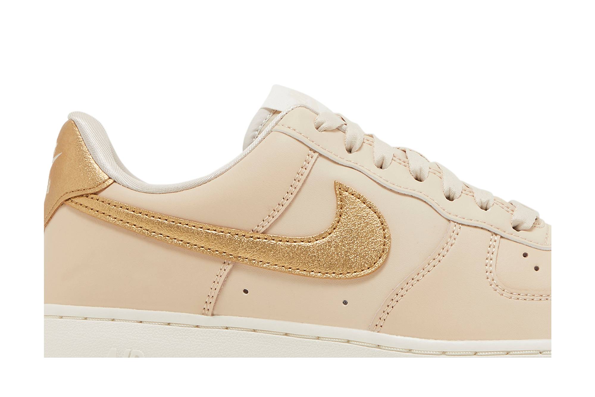 (Women) Nike Air Force 1 ’07 Essential ‘Sanddrift Gold’ DQ7569-102