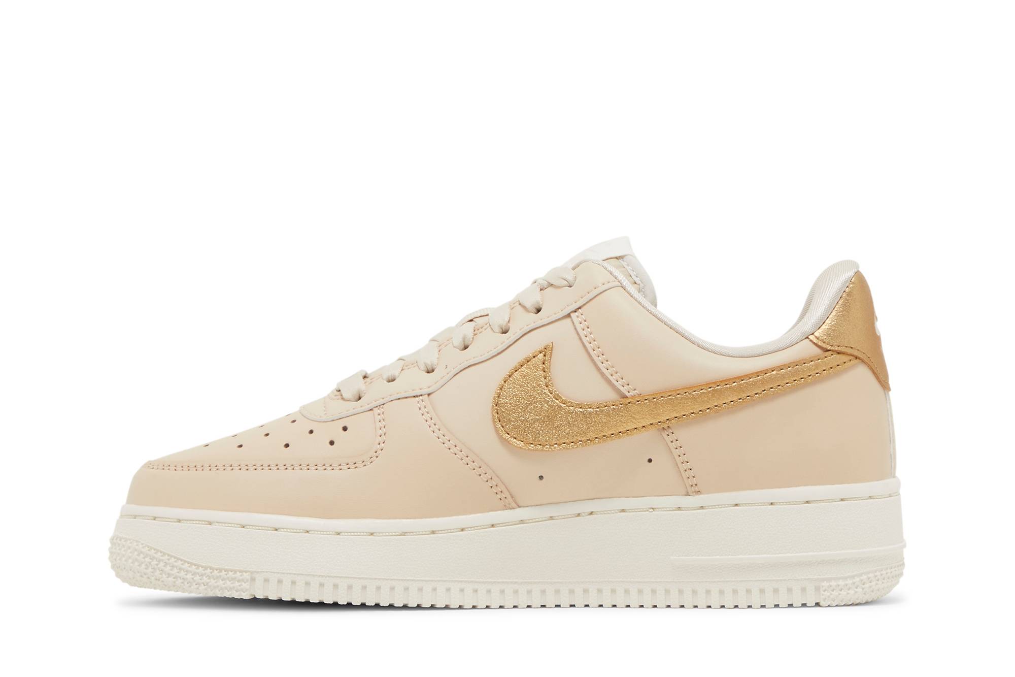 (Women) Nike Air Force 1 ’07 Essential ‘Sanddrift Gold’ DQ7569-102