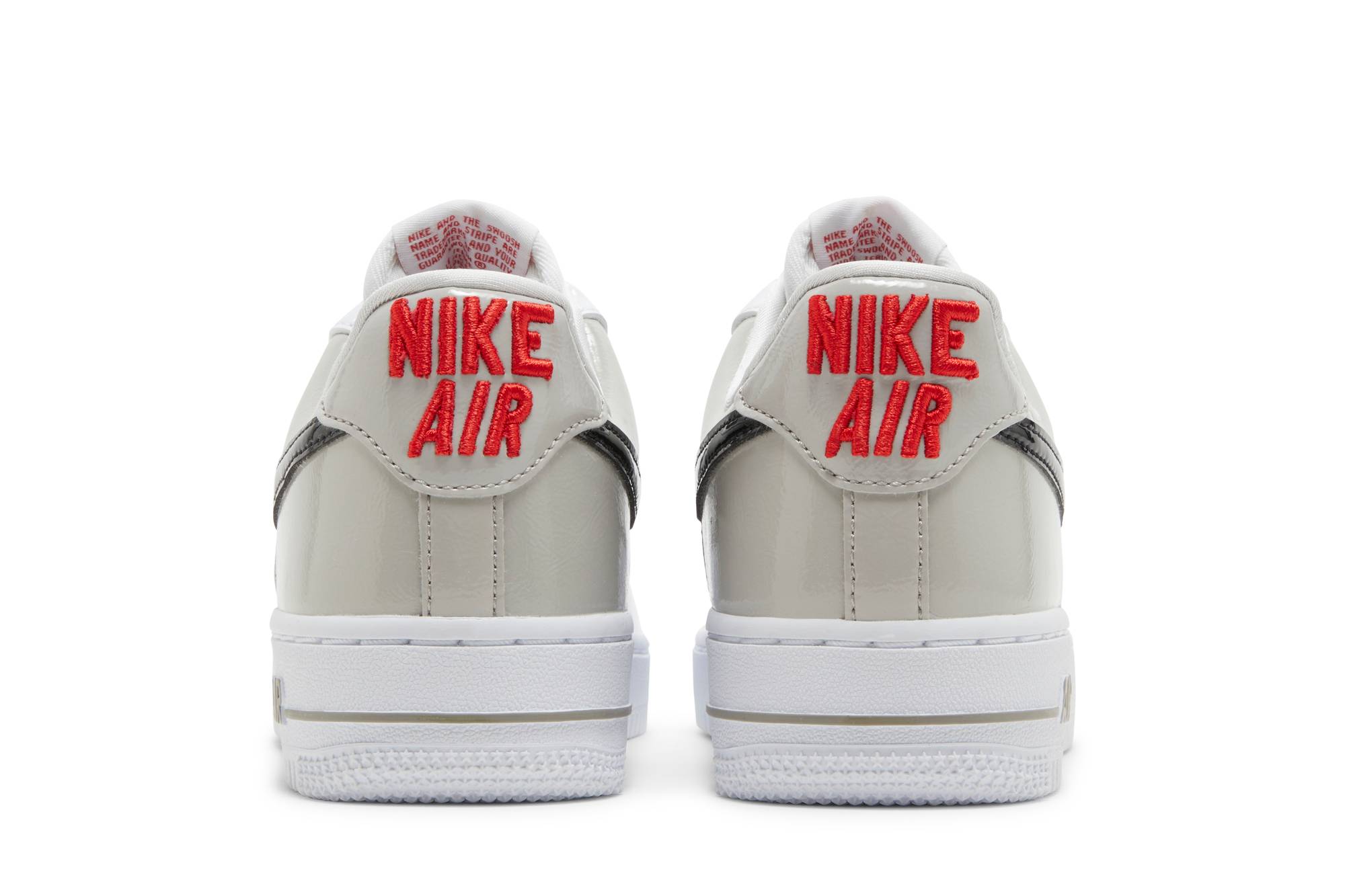 (Women) Nike Air Force 1 ’07 Essential ‘White Iron Ore Patent’ DQ7570-001