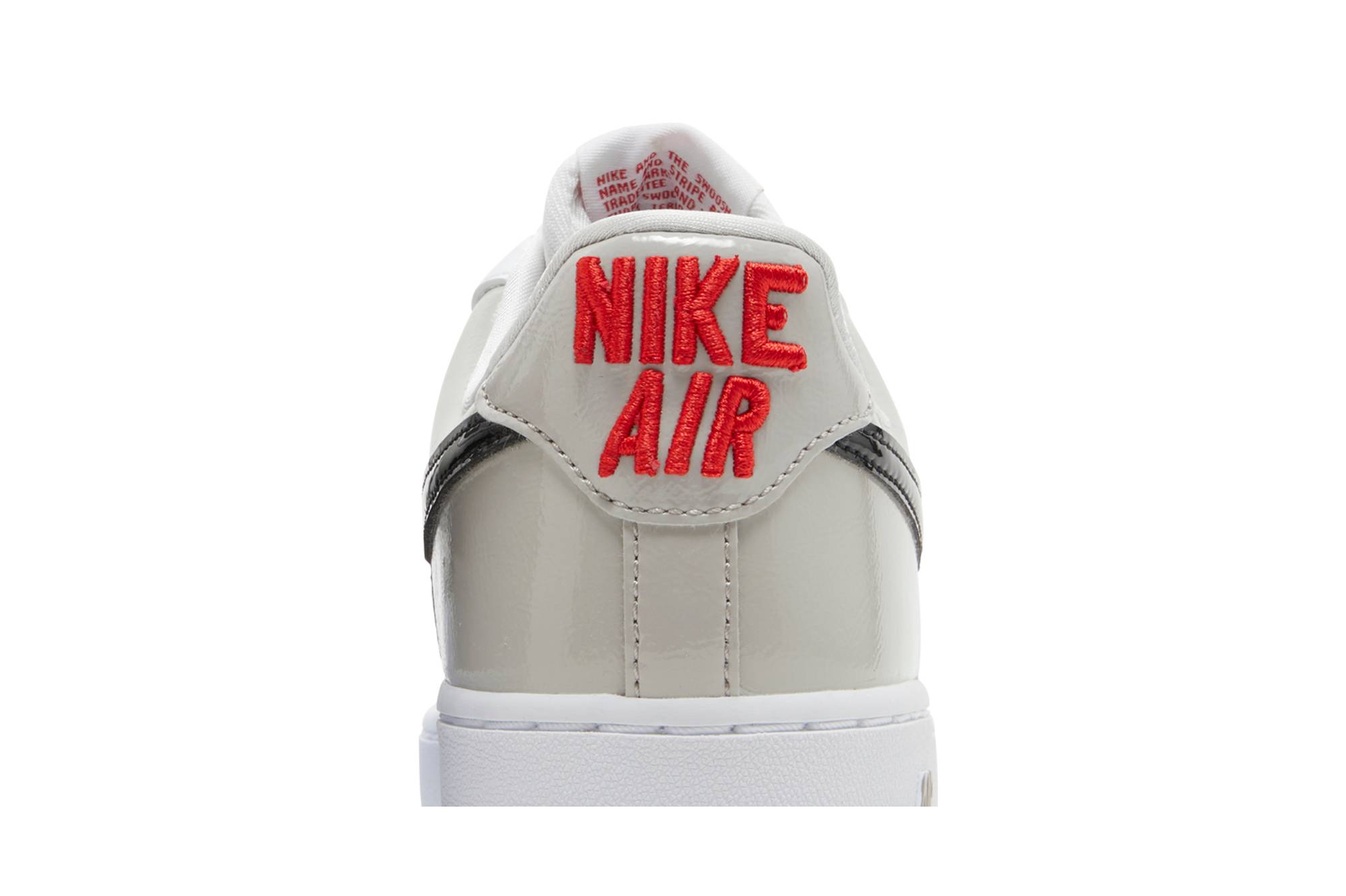 (Women) Nike Air Force 1 ’07 Essential ‘White Iron Ore Patent’ DQ7570-001