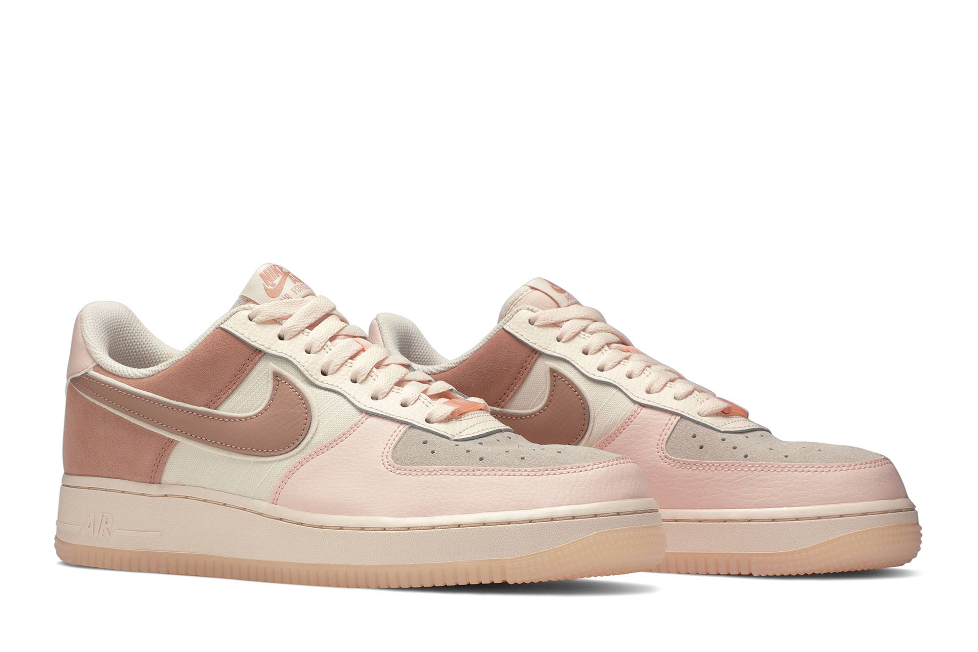 (Women) Nike Air Force 1 07 Low Premium Washed Coral 896185-603 Nicesnk