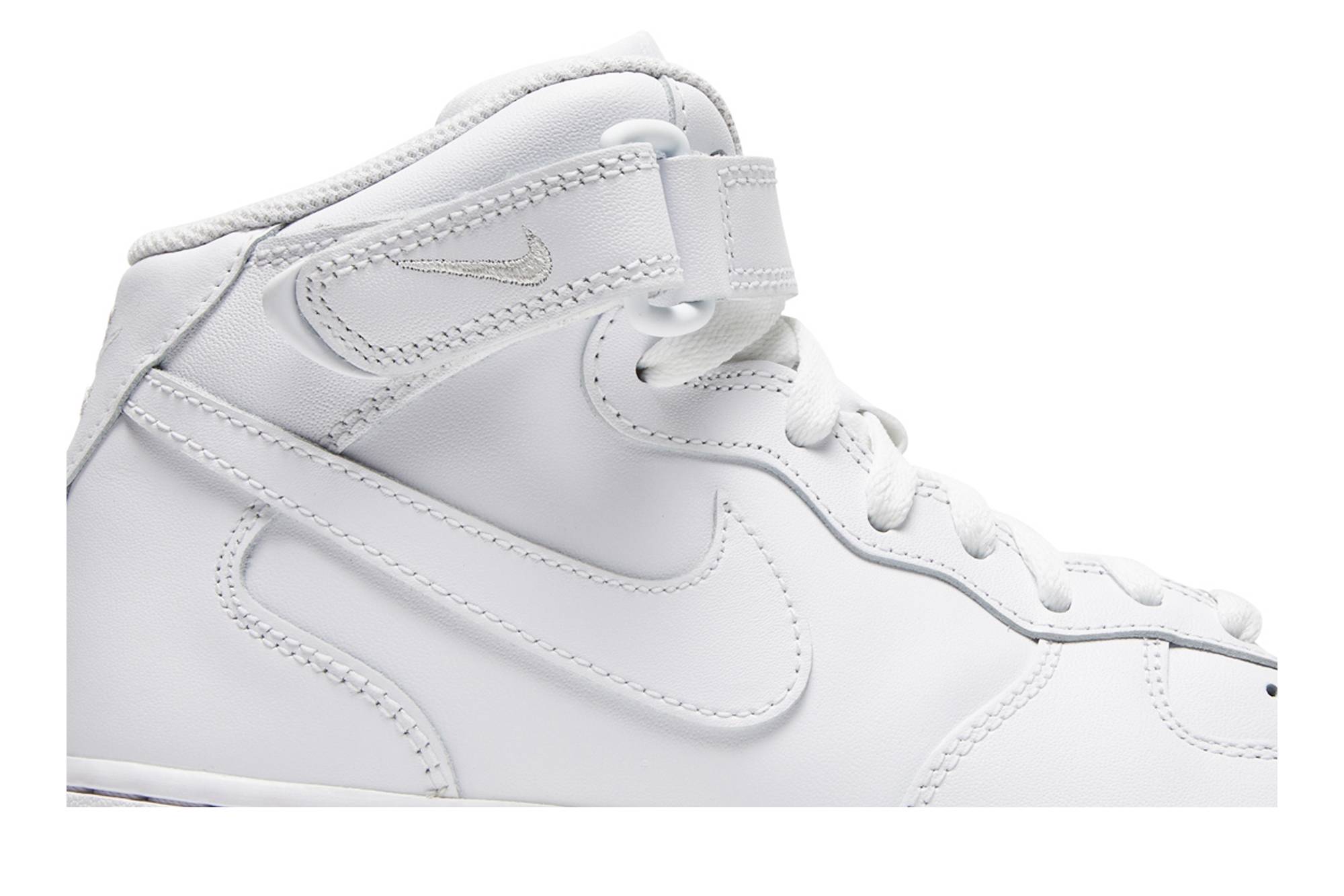 (Women) Nike Air Force 1 07 Mid Triple White DD9625-100 Nicesnk