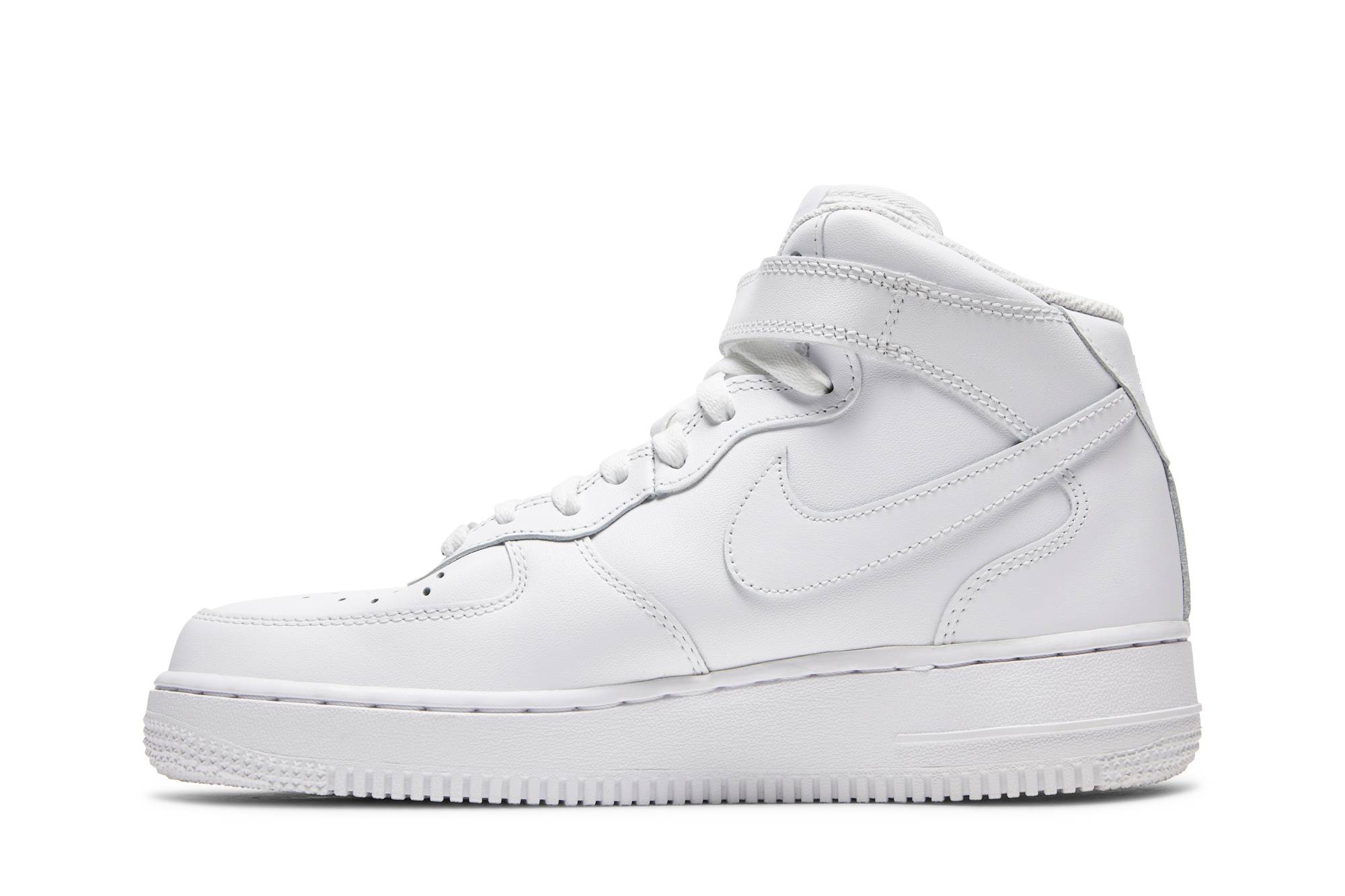 (Women) Nike Air Force 1 07 Mid Triple White DD9625-100 Nicesnk
