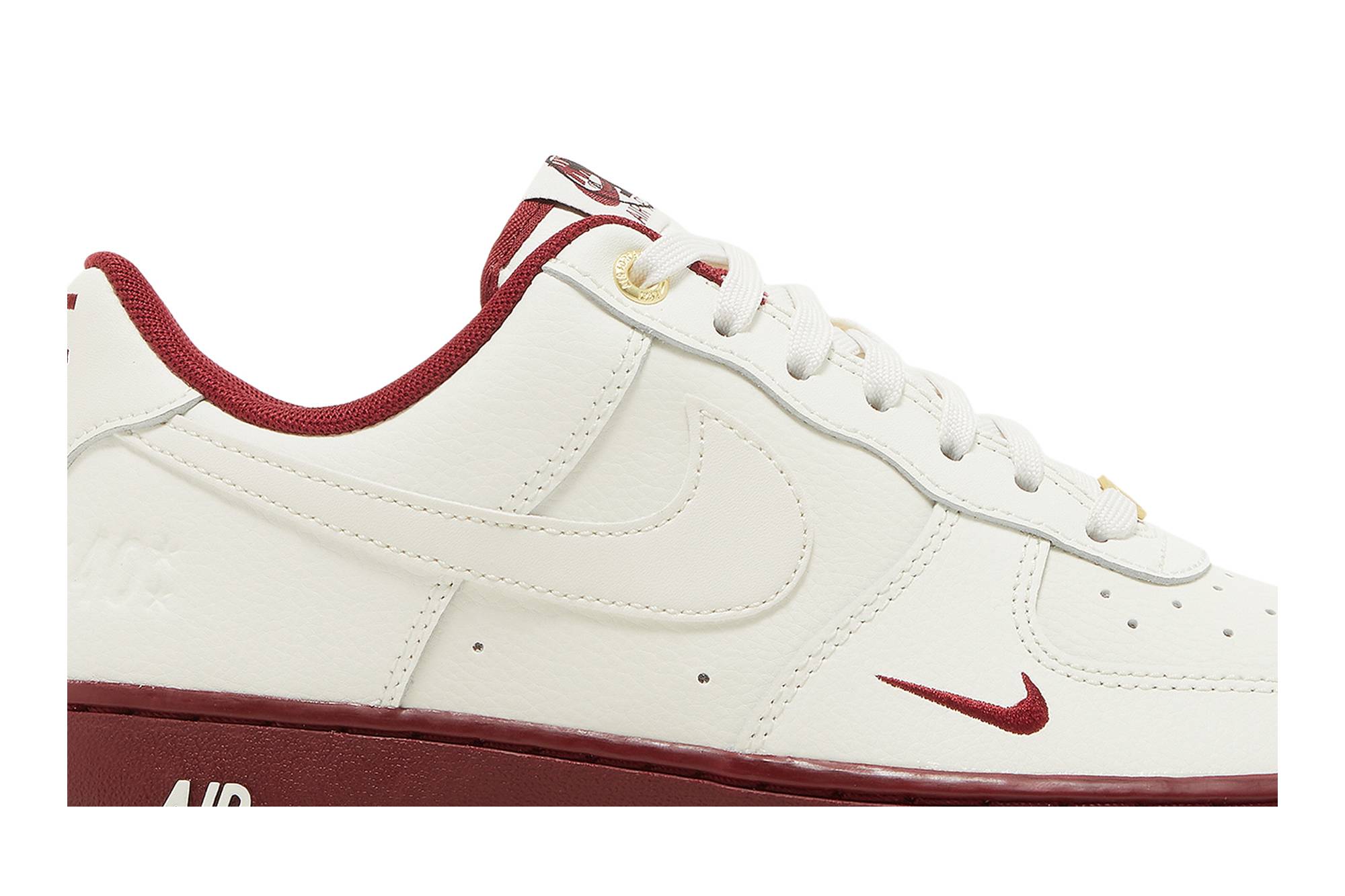 (Women) Nike Air Force 1 ’07 SE ’40th Anniversary – Sail Team Red’ DQ7582-100