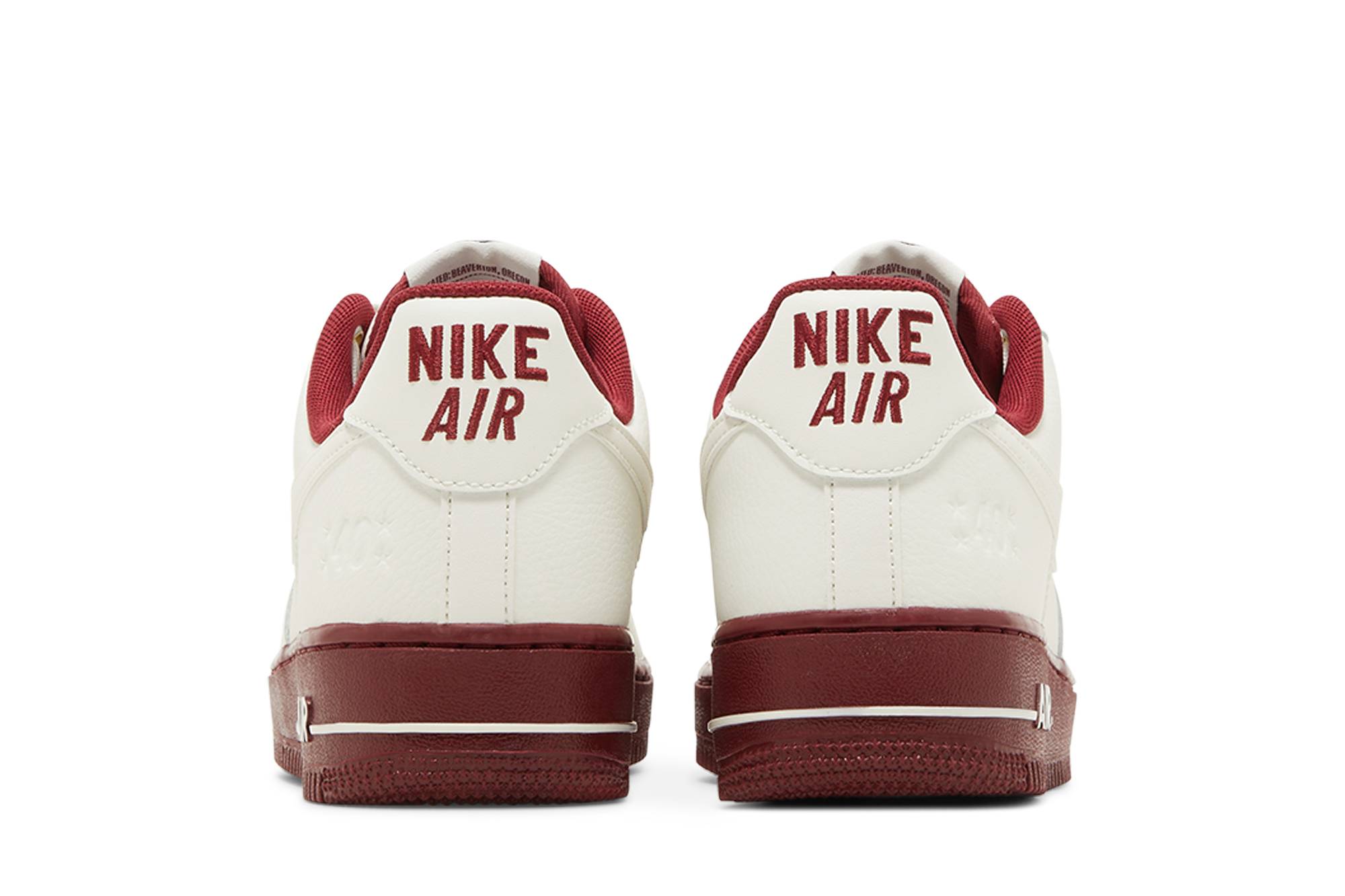 (Women) Nike Air Force 1 ’07 SE ’40th Anniversary – Sail Team Red’ DQ7582-100