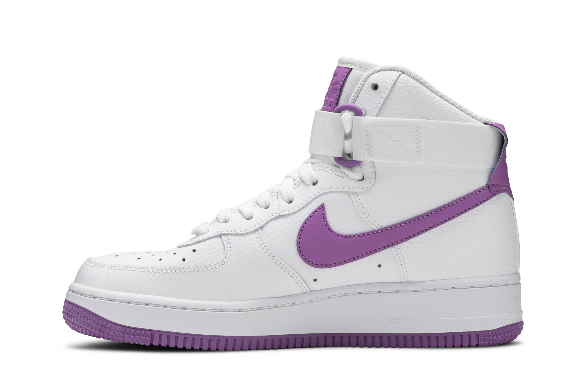 (Women) Nike Air Force 1 High White Dark Orchid 334031-112 Nicesnk