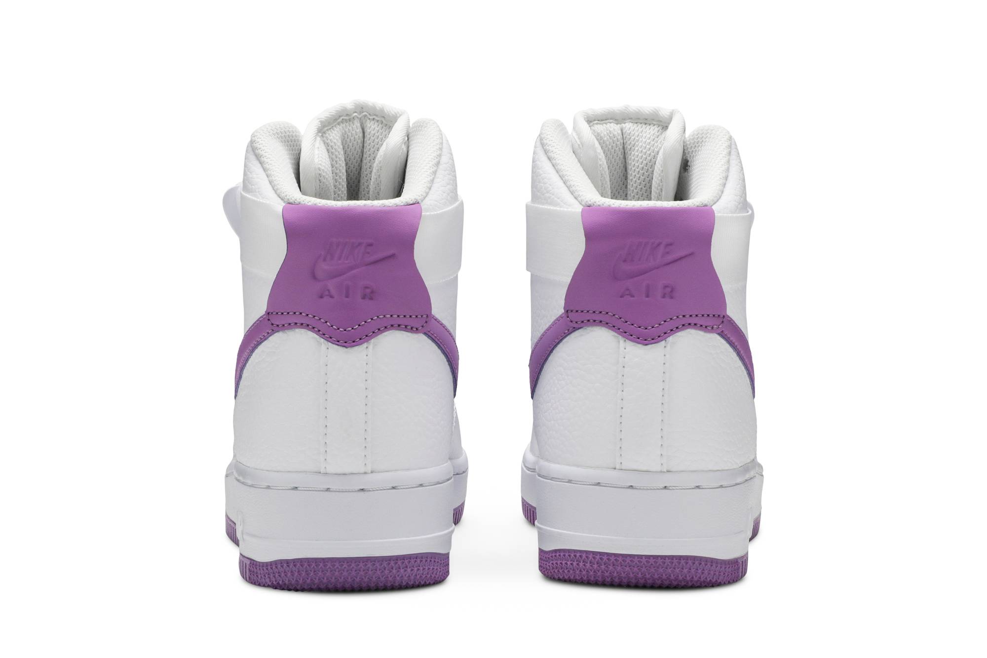 (Women) Nike Air Force 1 High White Dark Orchid 334031-112 Nicesnk