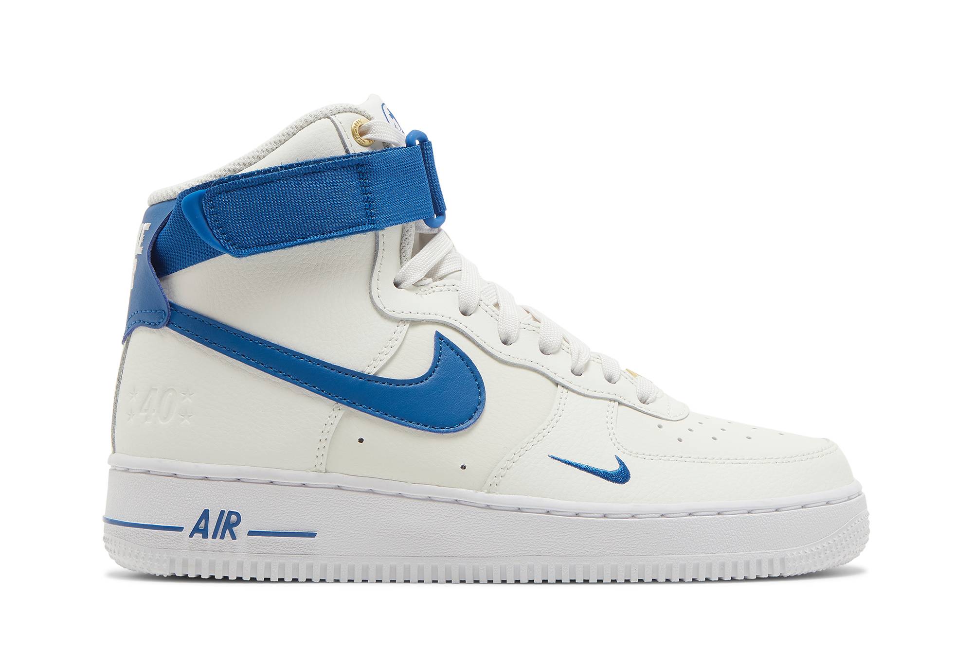 (Women) Nike Air Force 1 High SE ’40th Anniversary – Sail Blue Jay’ DQ7584-100