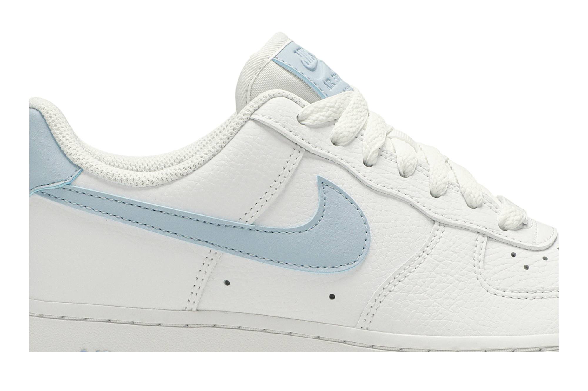 (Women) Nike Air Force 1 Low 07 Patent Light Armory Blue AH0287-104 Nicesnk