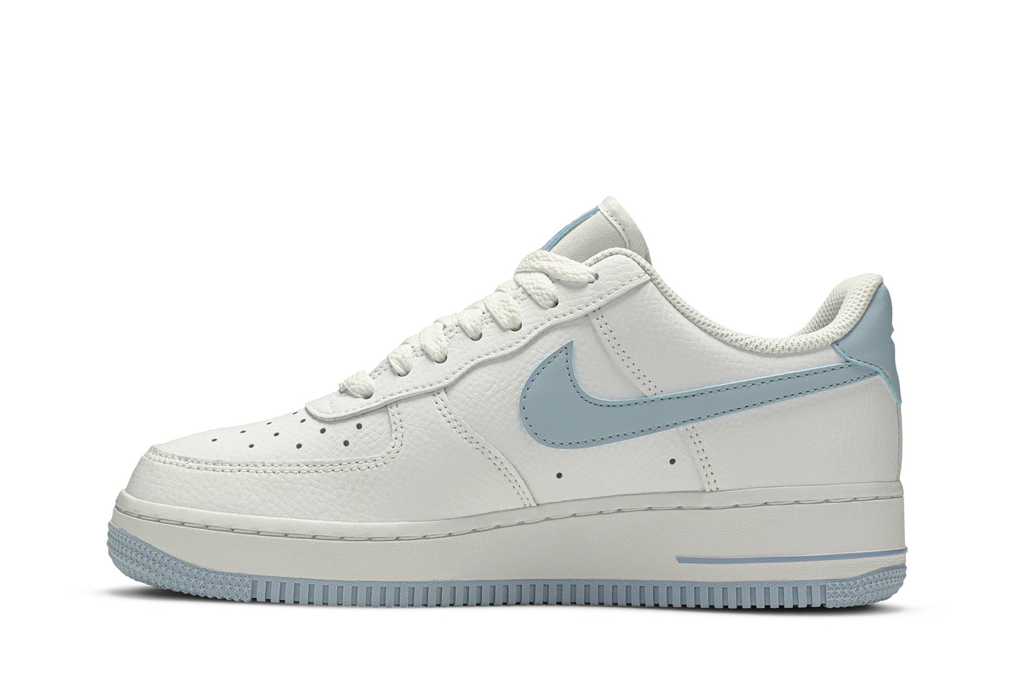 (Women) Nike Air Force 1 Low 07 Patent Light Armory Blue AH0287-104 Nicesnk