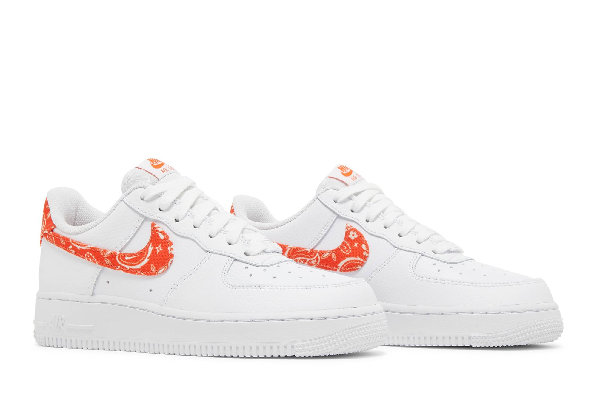 (Women) Nike Air Force 1 Low Orange Paisley DJ9942-102 Nicesnk