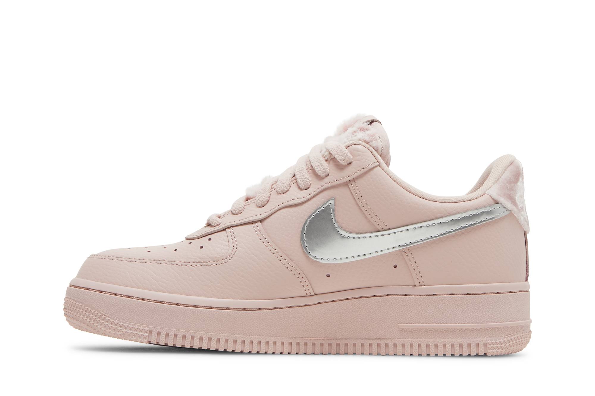 (Women) Nike Air Force 1 Low Pink Sherpa DO6724-601 Nicesnk