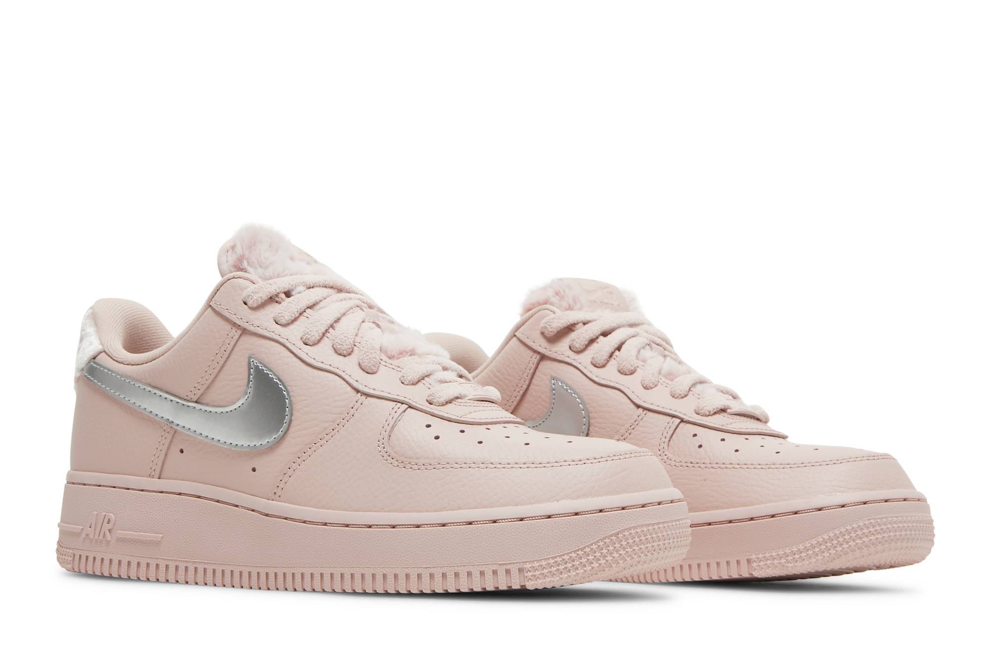 (Women) Nike Air Force 1 Low Pink Sherpa DO6724-601 Nicesnk