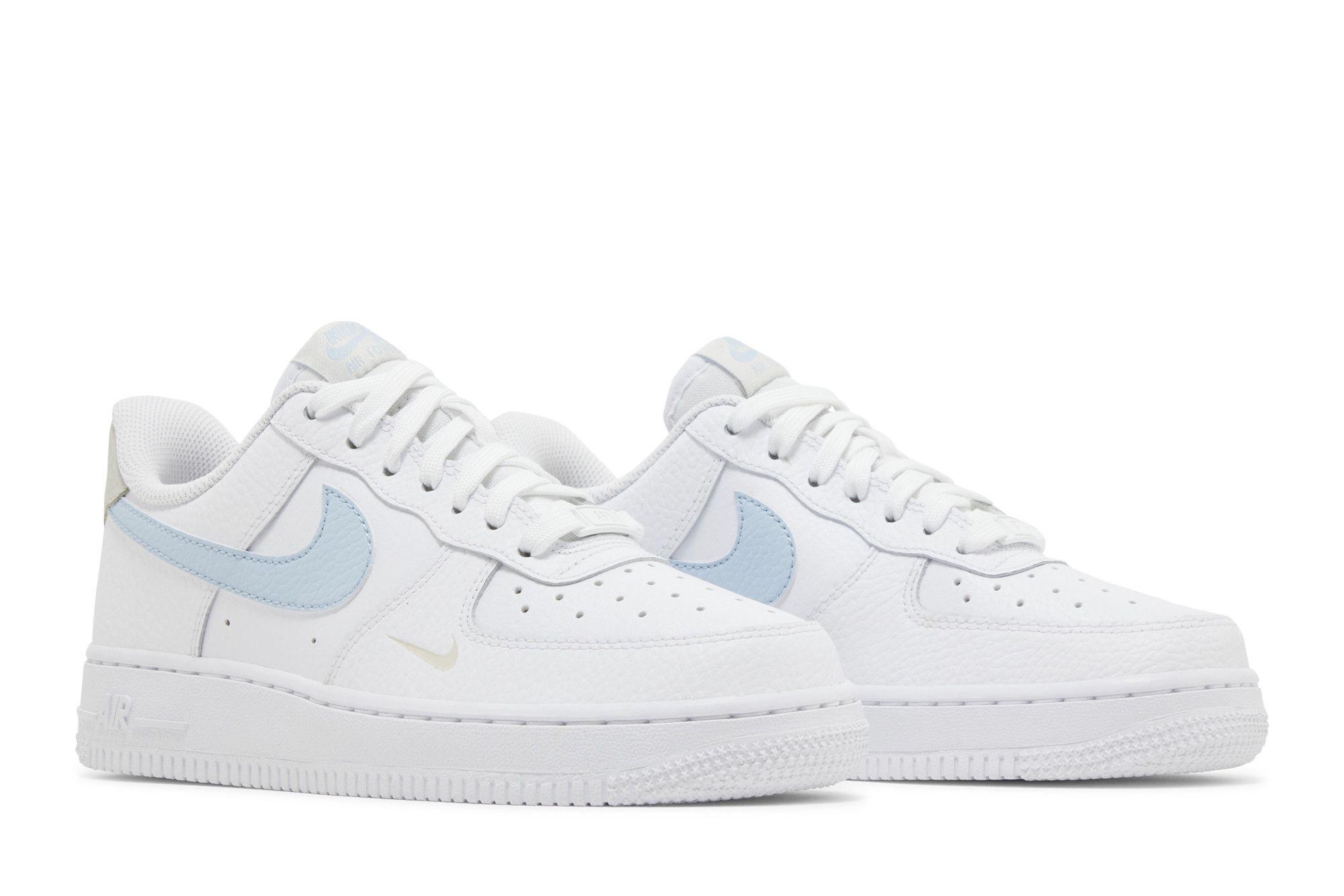 (Women) Nike Air Force 1 Low White Light Armory Blue HF0022-100 Nicesnk