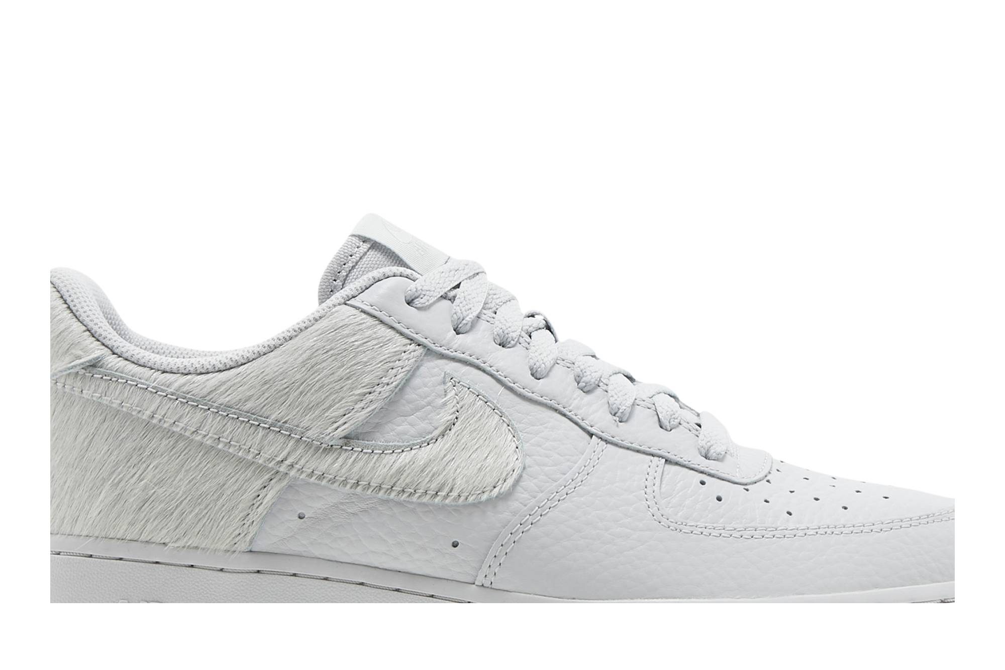 Nike Air Force 1 Low ‘White Pony Hair Heel’ DM9088-001