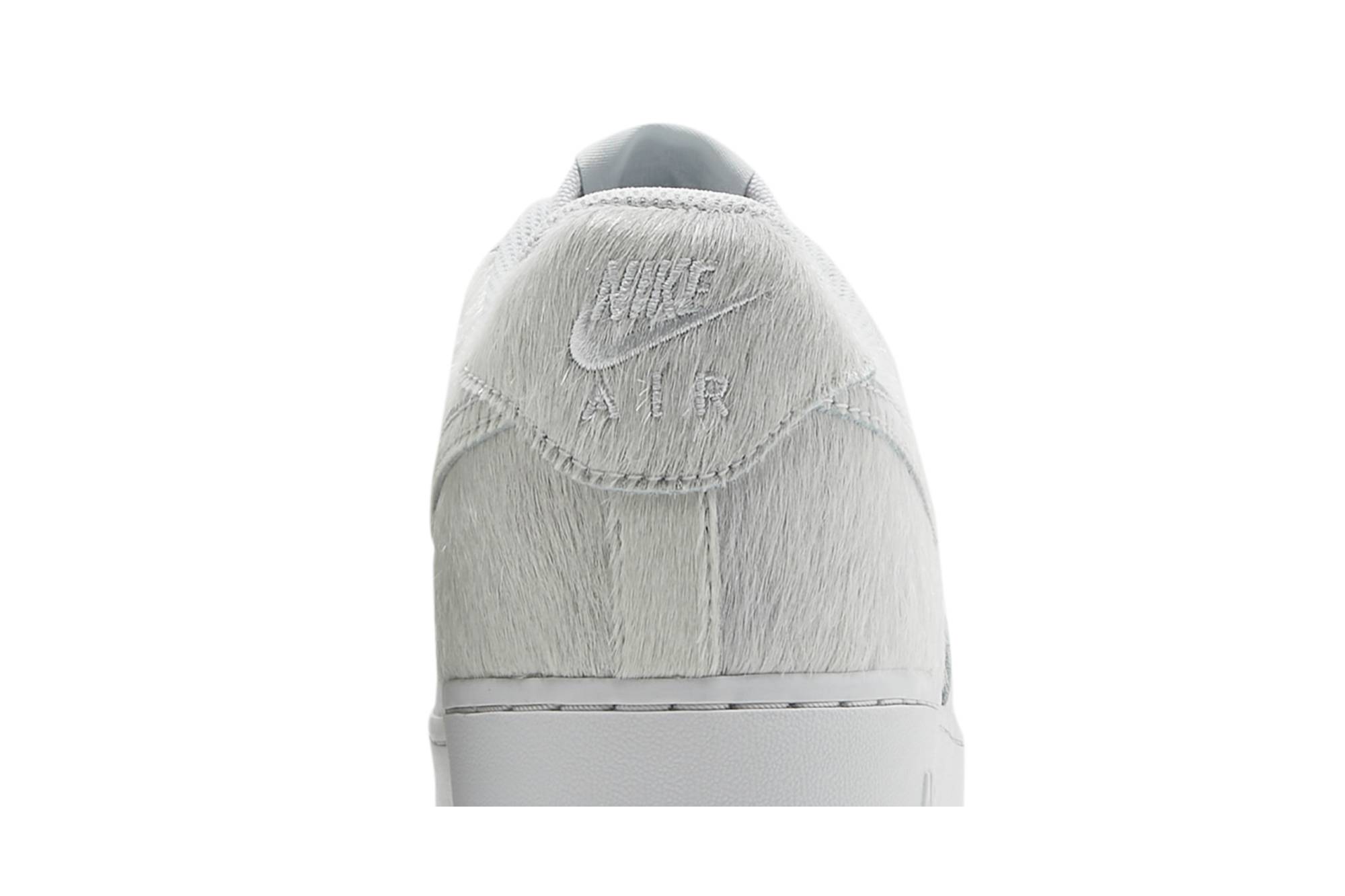 Nike Air Force 1 Low ‘White Pony Hair Heel’ DM9088-001