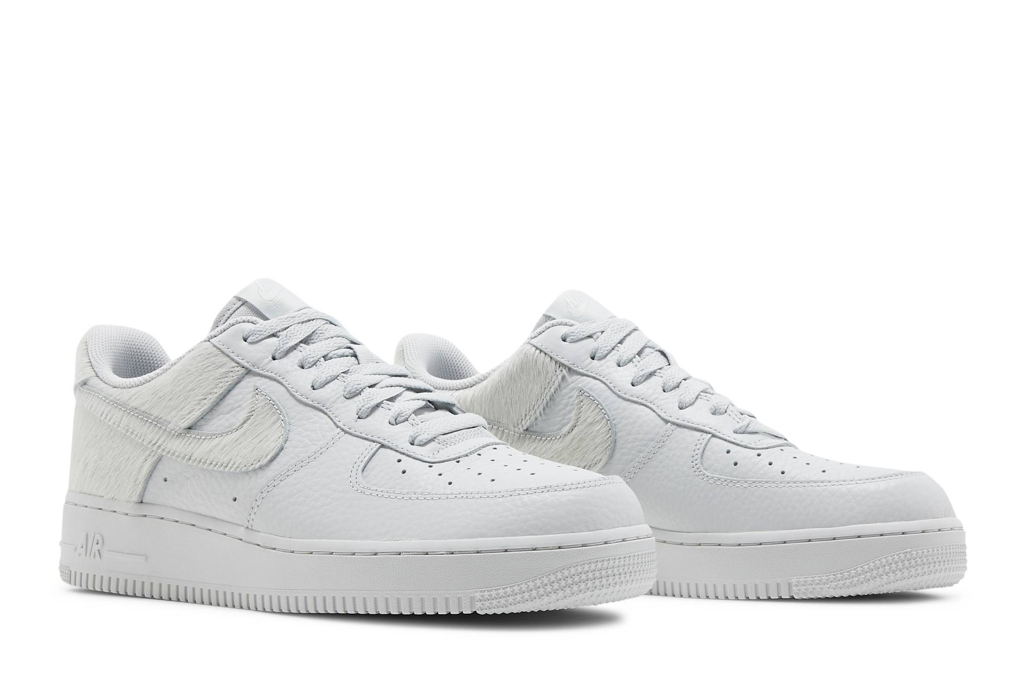 Nike Air Force 1 Low ‘White Pony Hair Heel’ DM9088-001