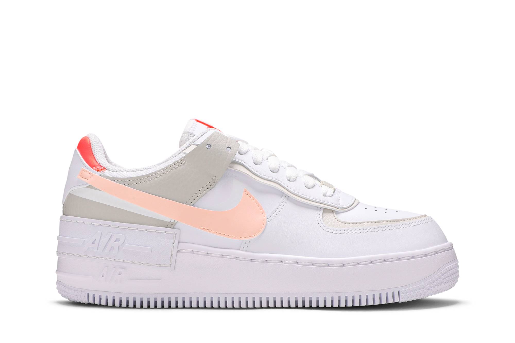 (Women) Nike Air Force 1 Low Shadow ‘White Bright Mango’ DH3896-100