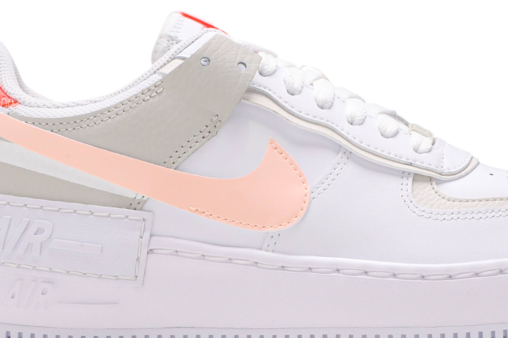 (Women) Nike Air Force 1 Low Shadow ‘White Bright Mango’ DH3896-100